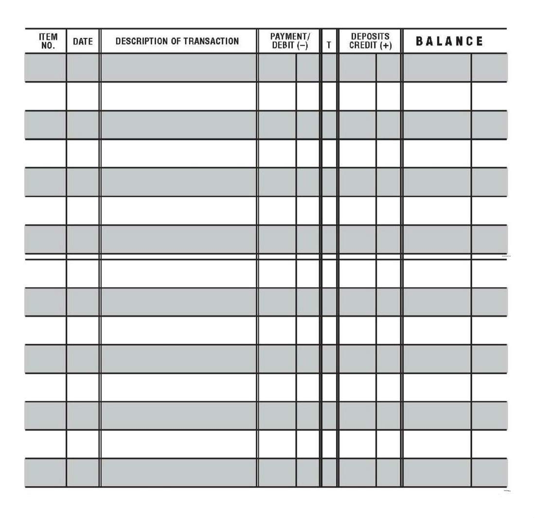 check registers to print check registers to print