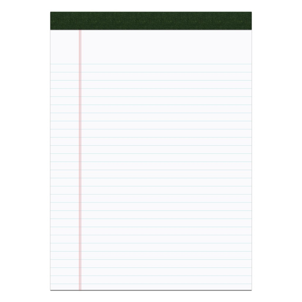 LEGAL PAD WHITE 12 PK Legal Pads Roaring Spring Paper Products LEGAL PAD WHITE 12 PK Legal Pads Roaring Spring Paper Products