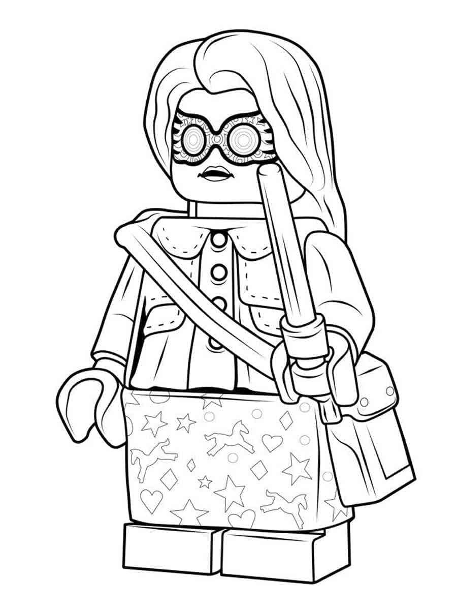 luna lovegood coloring pages