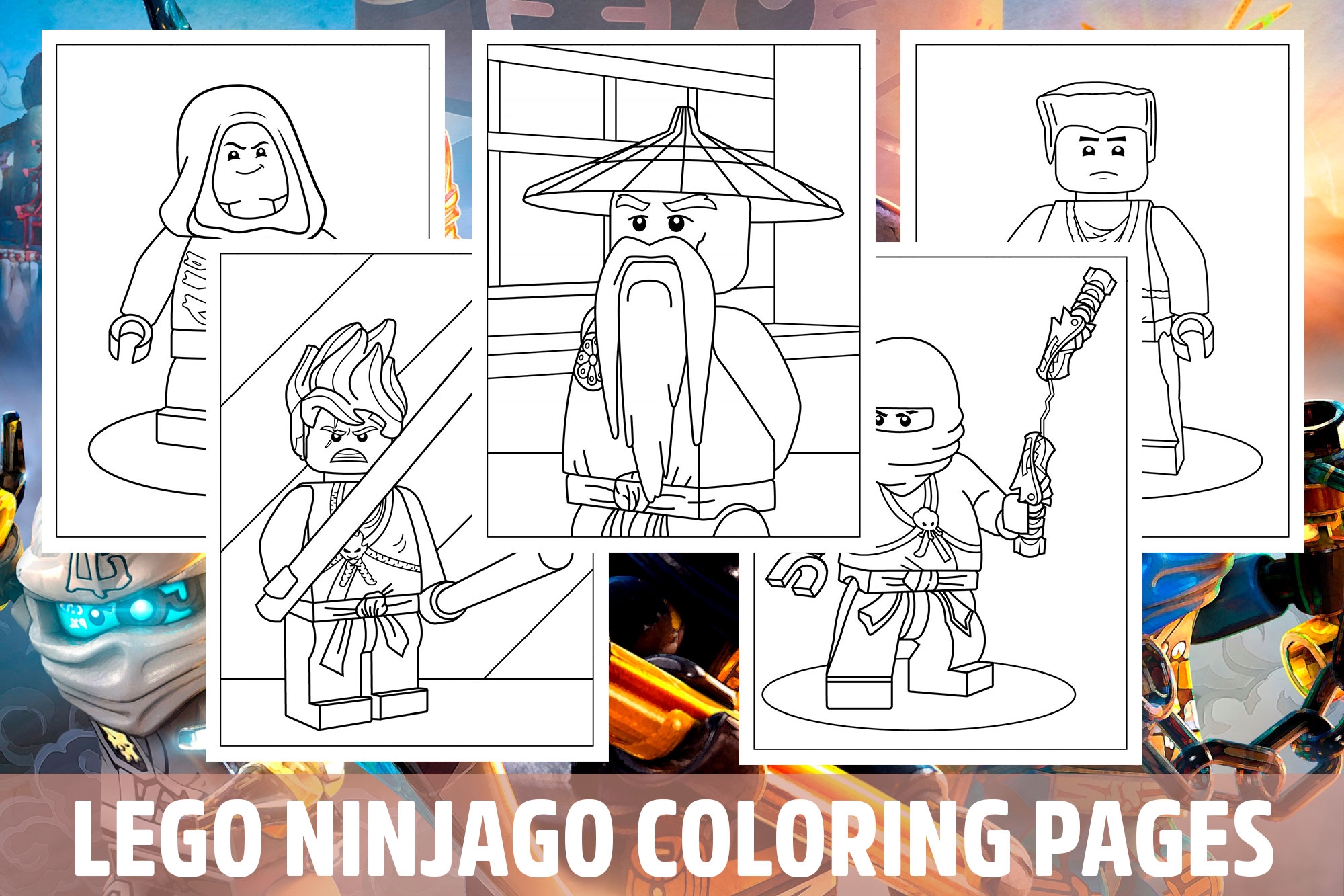lego ninjago coloring pictures lego ninjago coloring pictures