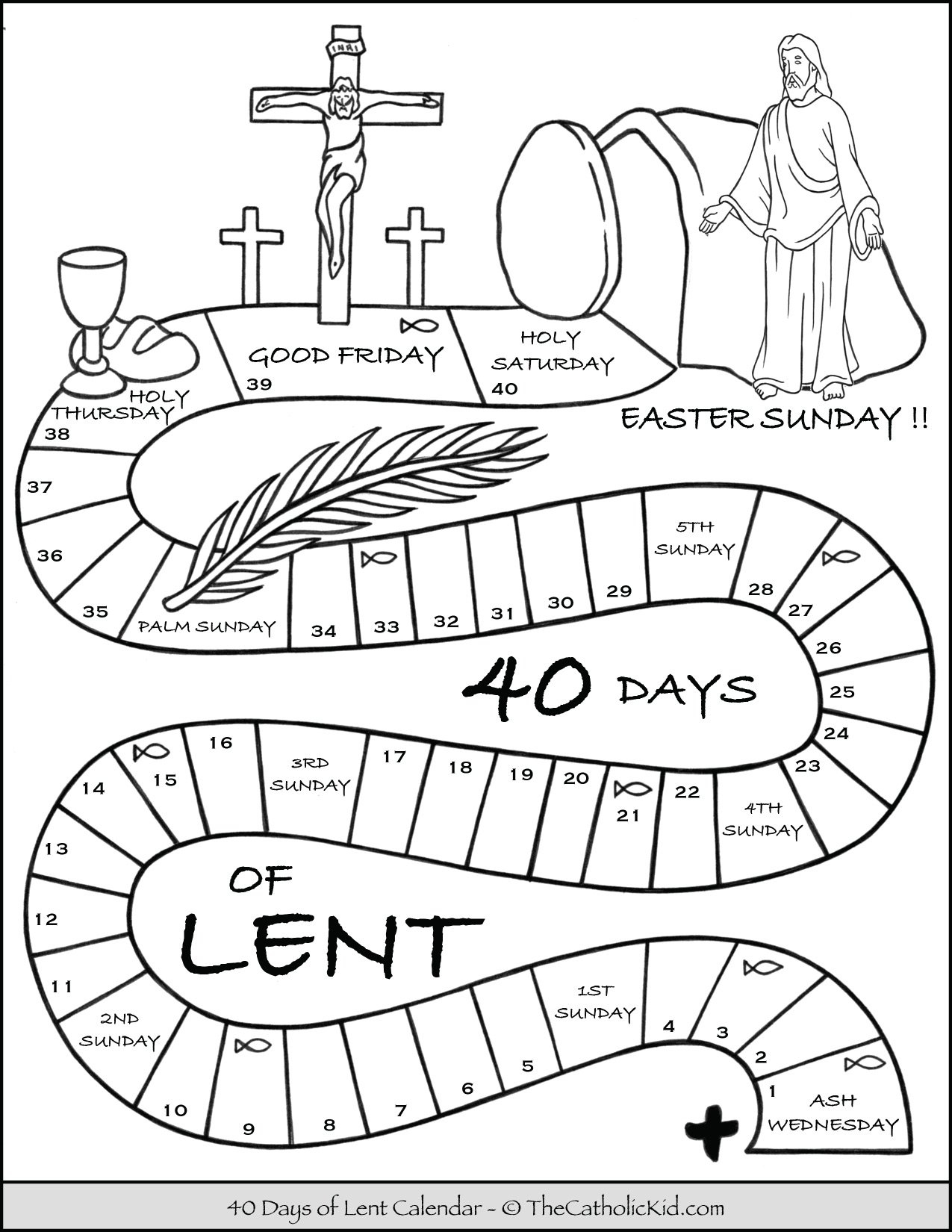 Lent Archives The Catholic Kid Catholic Coloring Pages And Games For Children