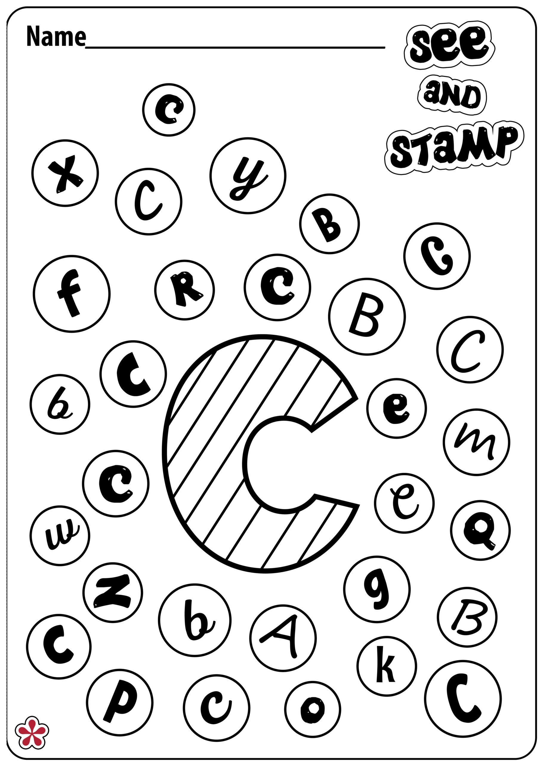 preschool worksheets letter c
