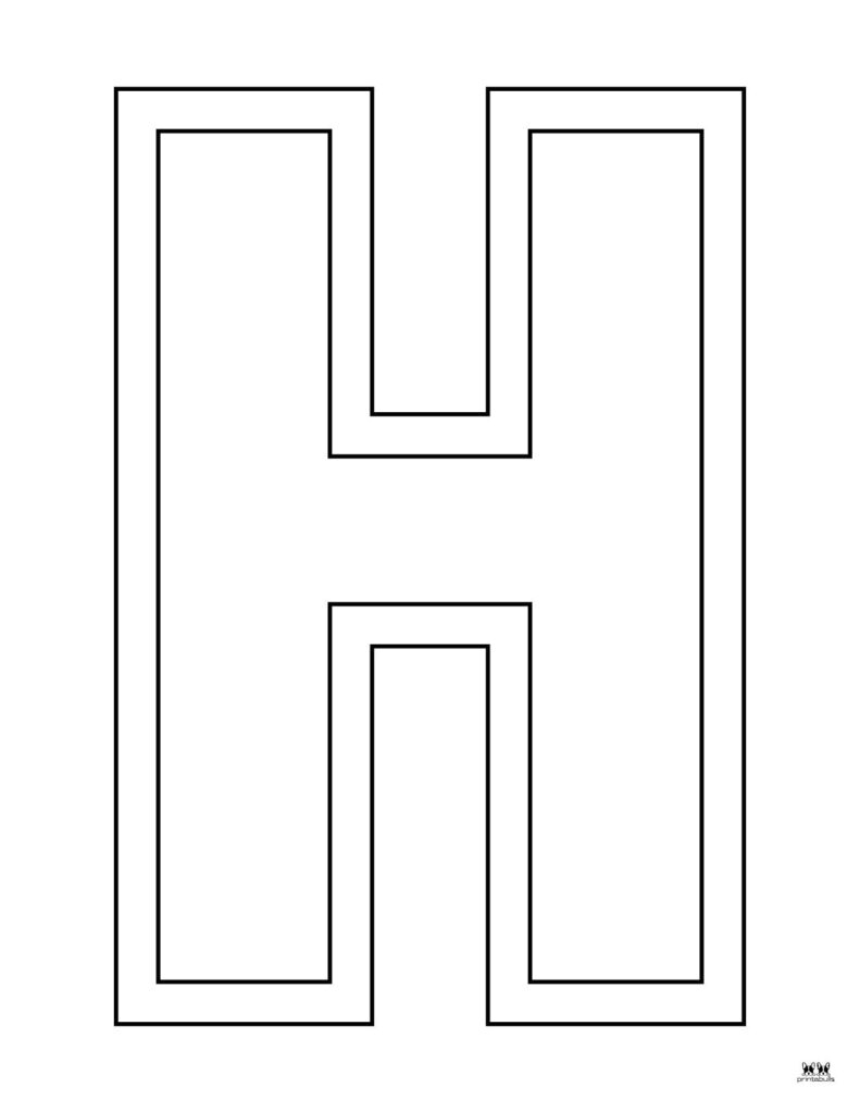 Letter H Worksheets 50 FREE Printables Printabulls