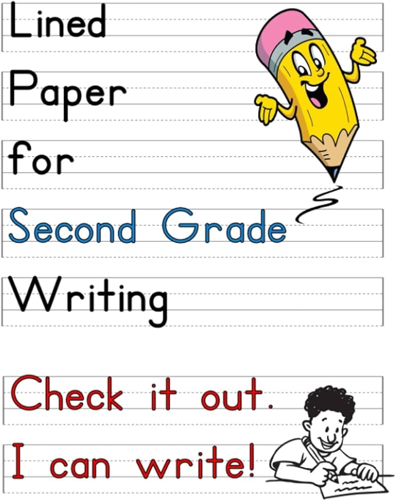 Lined Paper For Second Grade Writing Check It Out I Can Write 120 Blank Handwriting Practice Pages Rainbow The Learning 9798740408507 Amazon Books Lined Paper For Second Grade Writing Check It Out I Can Write 120 Blank Handwriting Practice Pages Rainbow The Learning 9798740408507 Amazon Books
