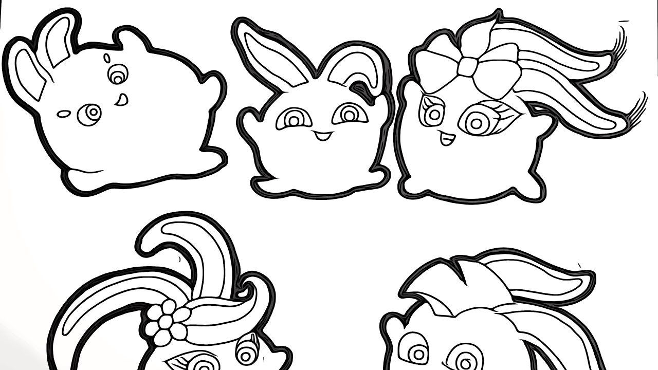sunny bunnies coloring pages