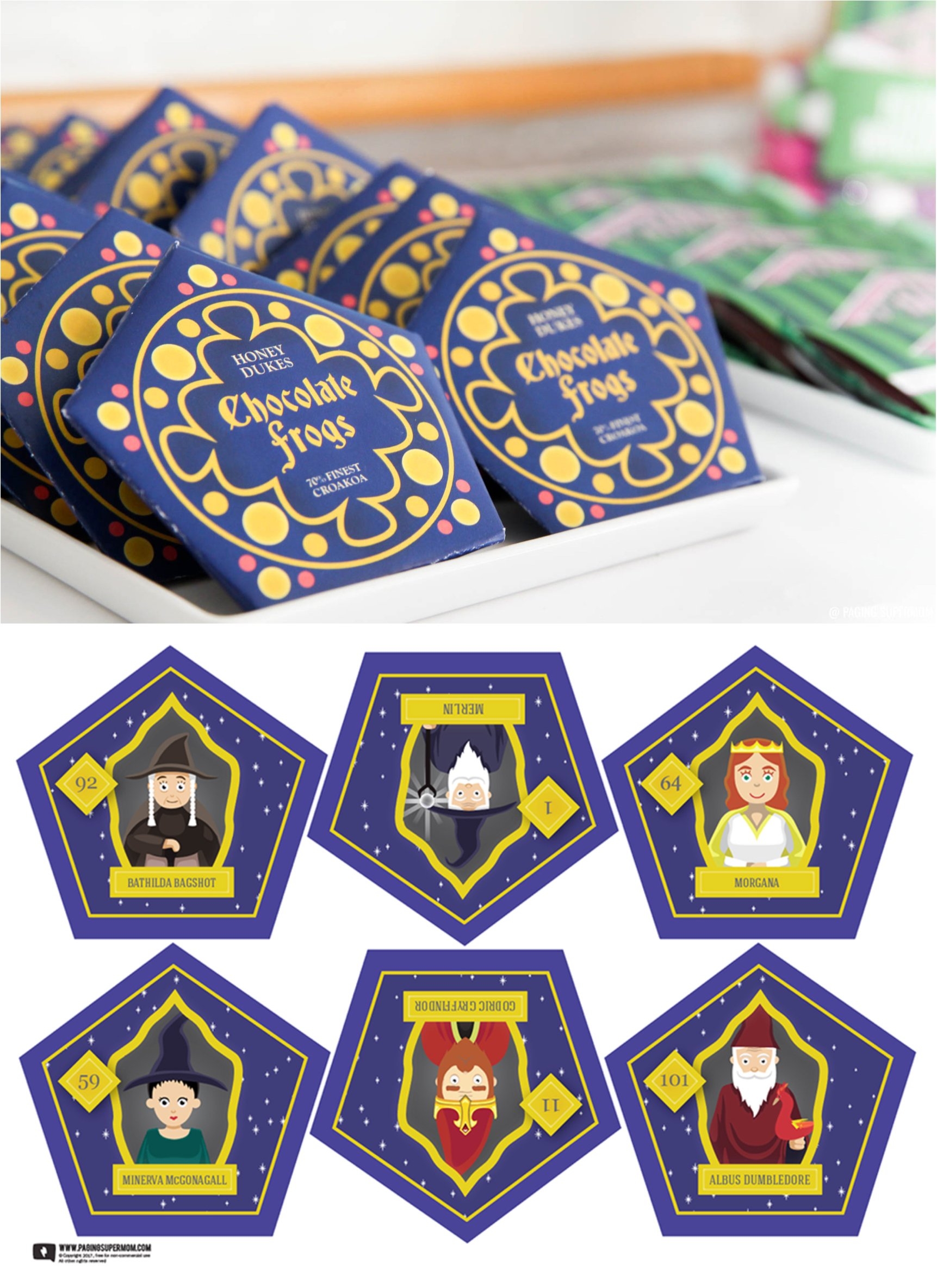 Make Harry Potter Chocolate Frogs Free Honeydukes Frogs Packaging