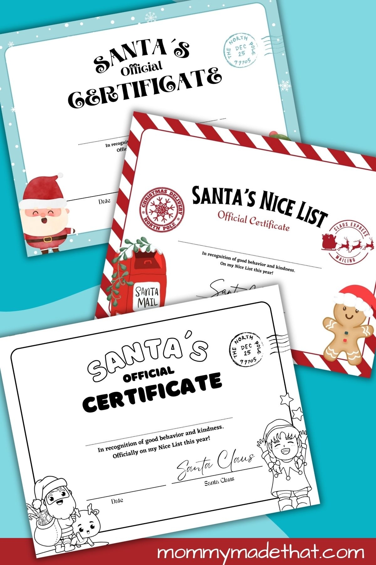 Make Their Day Magical With A Free Printable Nice List Certificate 
