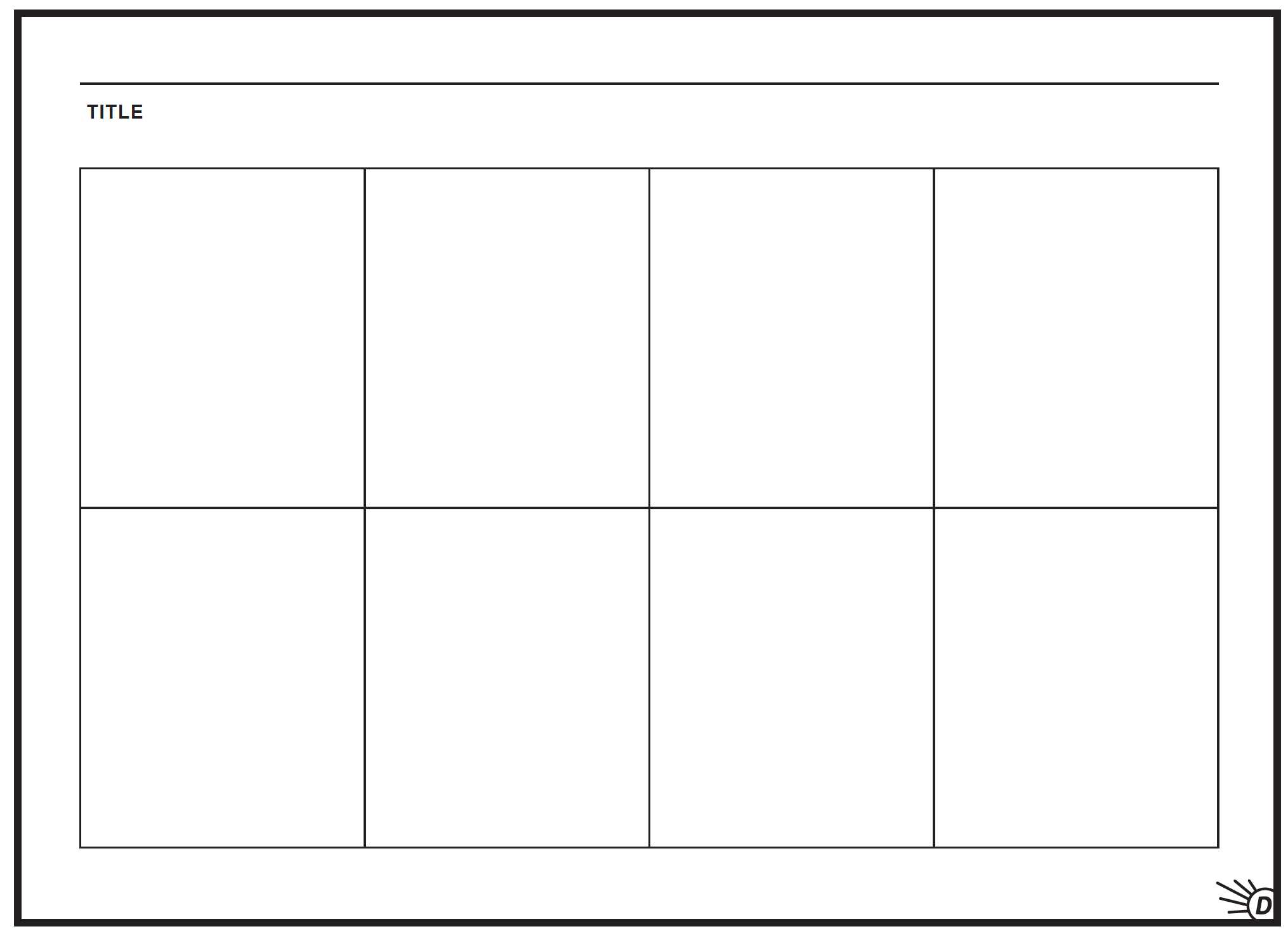 blank comic strip template blank comic strip template