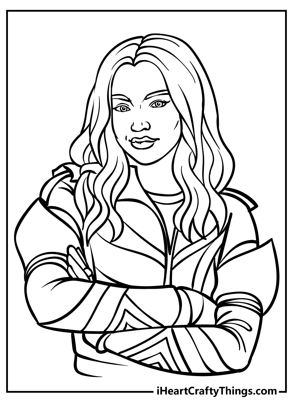 Mal Colouring Pages