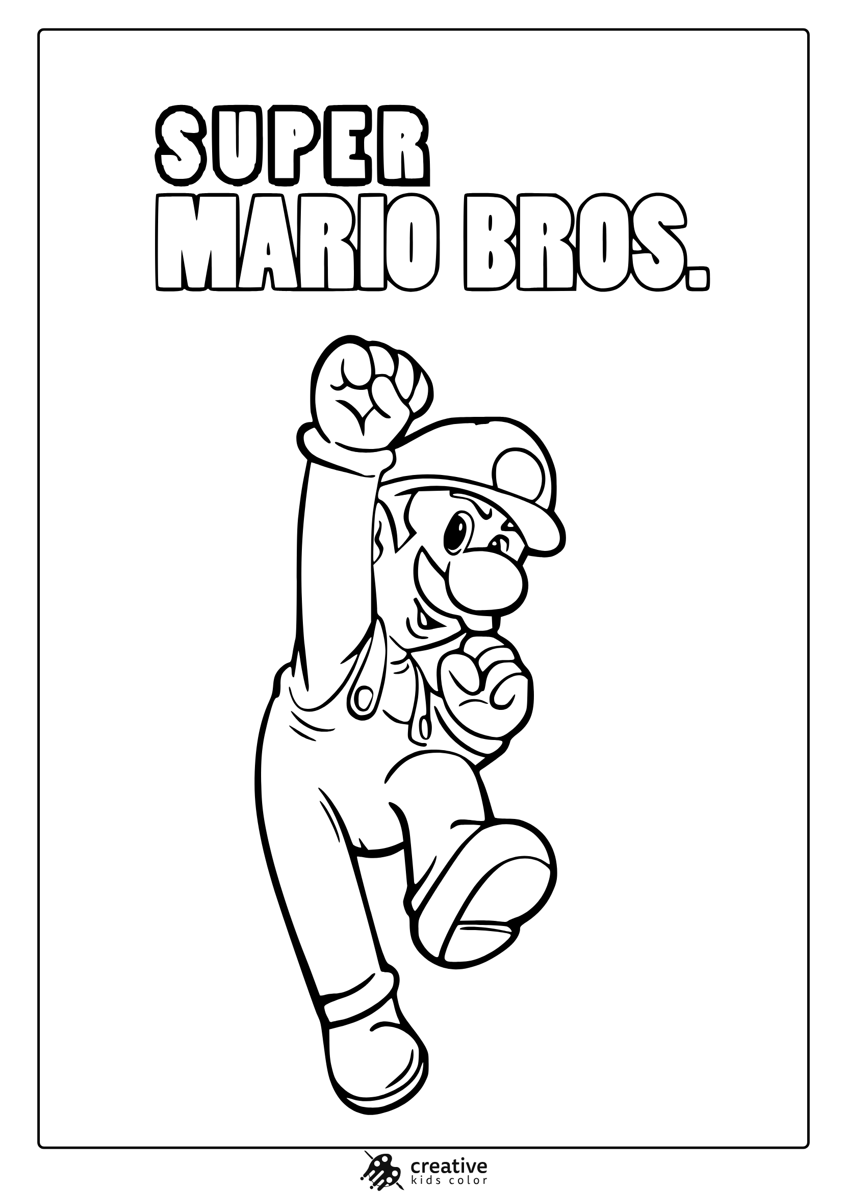 Mario Coloring Pages 25 Free Printable PDF 