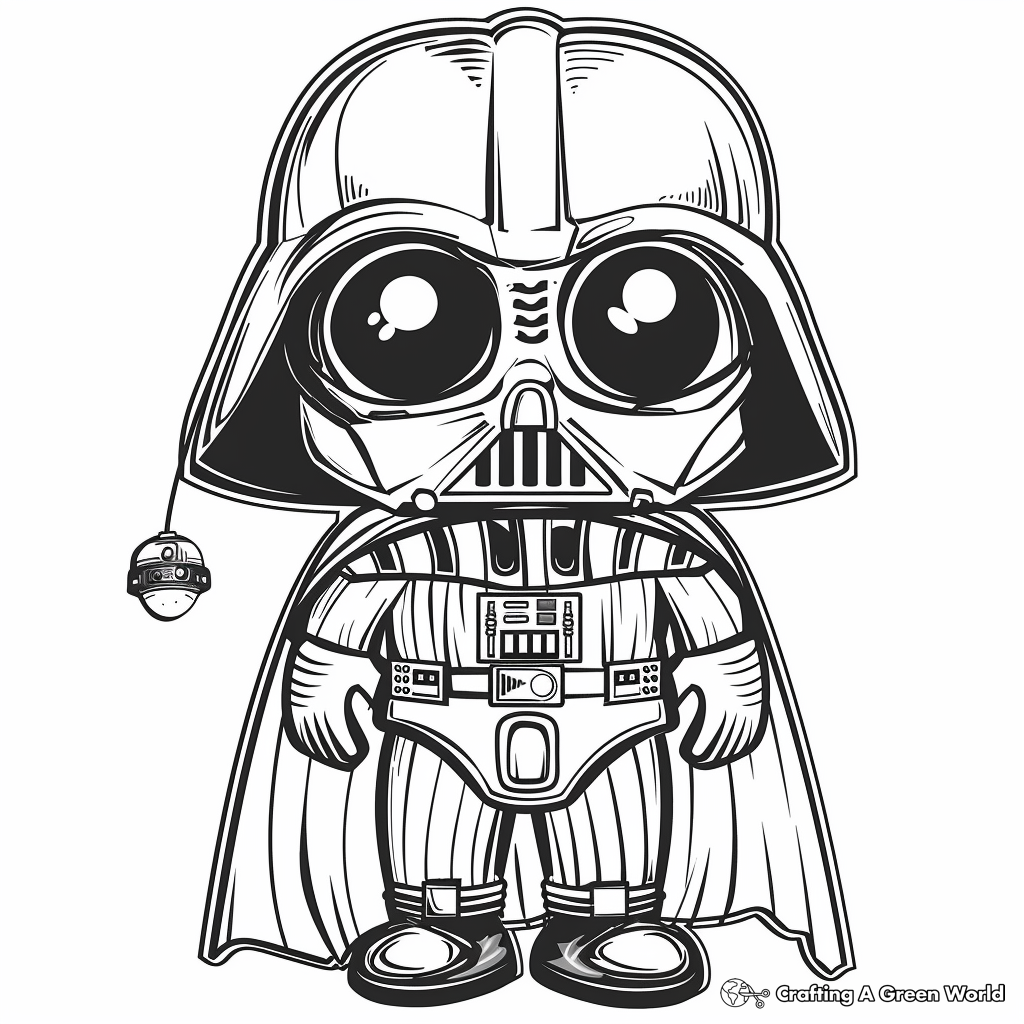 May The 4th Be With You Coloring Pages Free Printable 