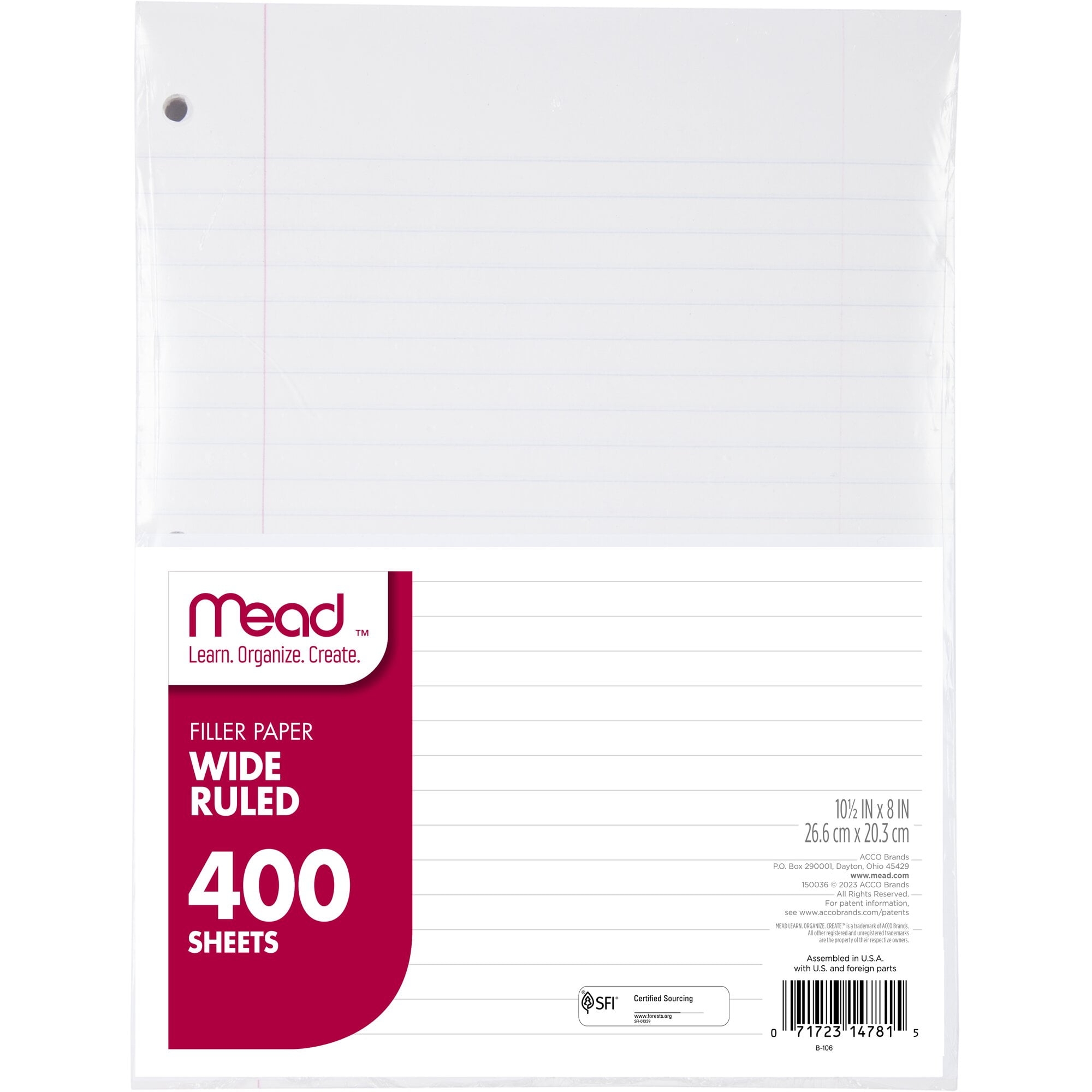Mead College Ruled Loose School Supplies Lined Pack Filler Paper 11 X 8 5 200 Sheets Walmart Mead College Ruled Loose School Supplies Lined Pack Filler Paper 11 X 8 5 200 Sheets Walmart
