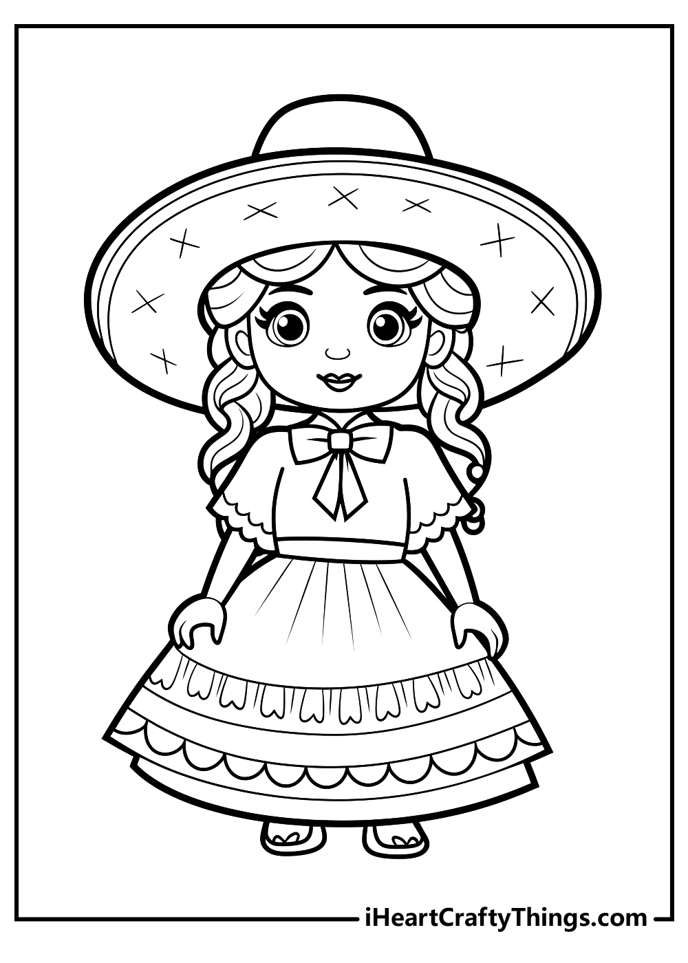 coloring pages of mexico