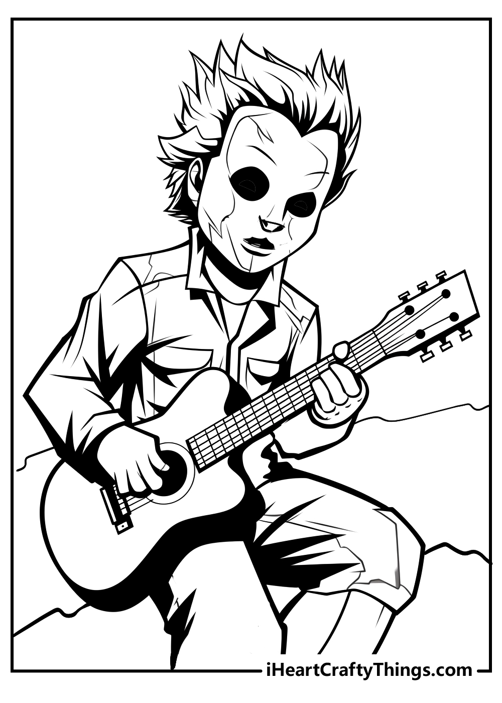 michael myers pictures to color