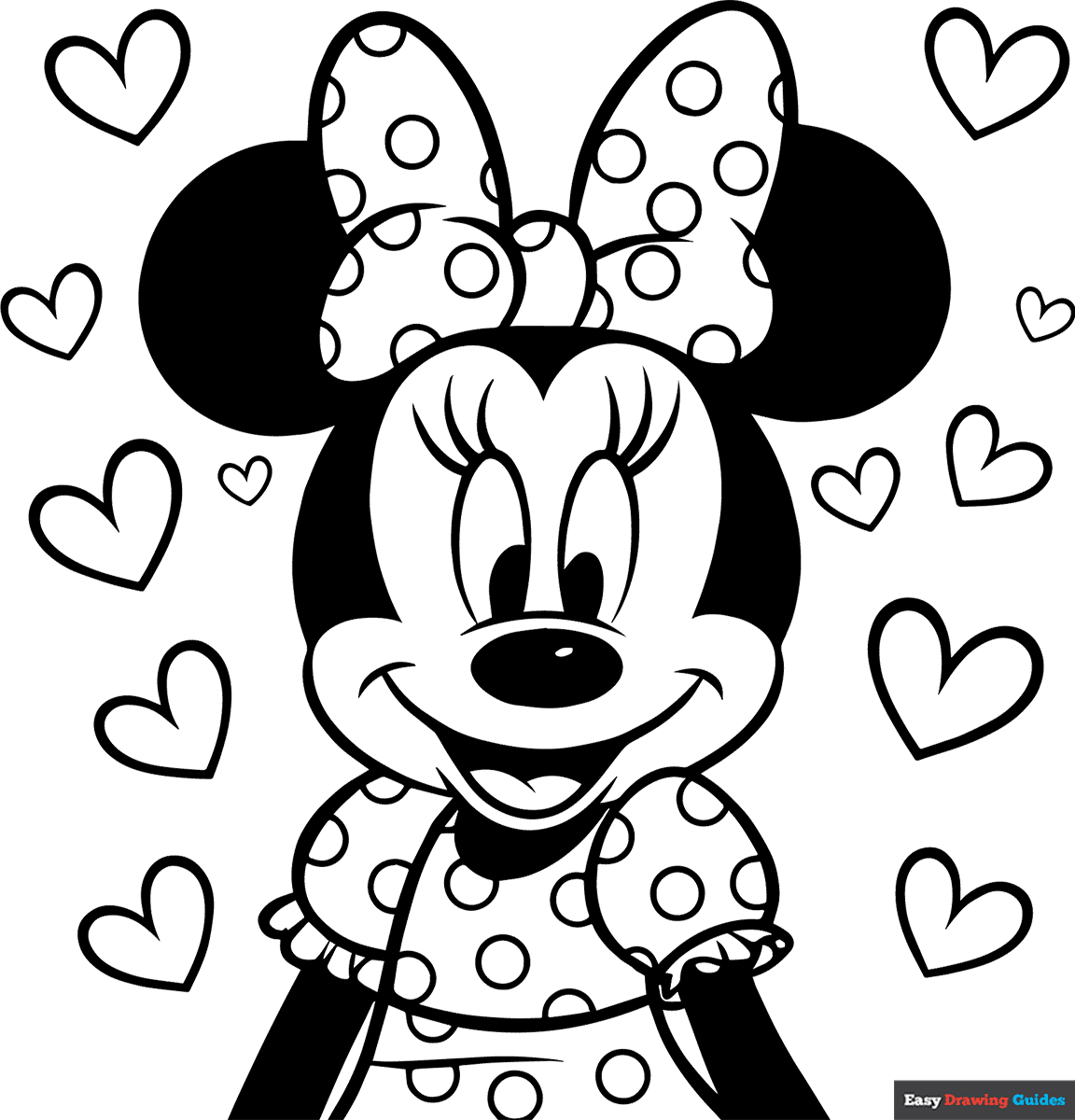 minnie mouse color sheets