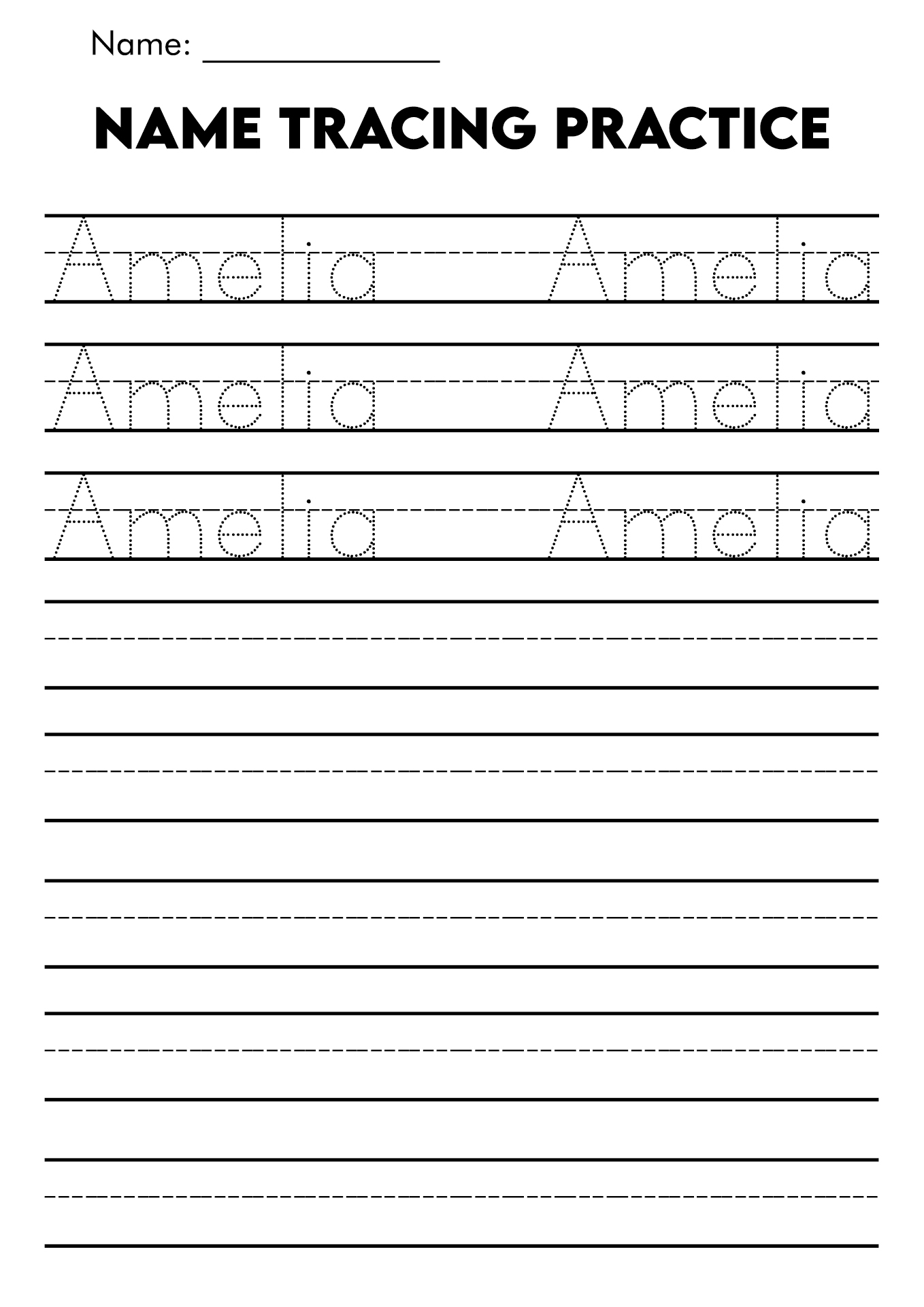 Neat Handwriting Worksheets Printable