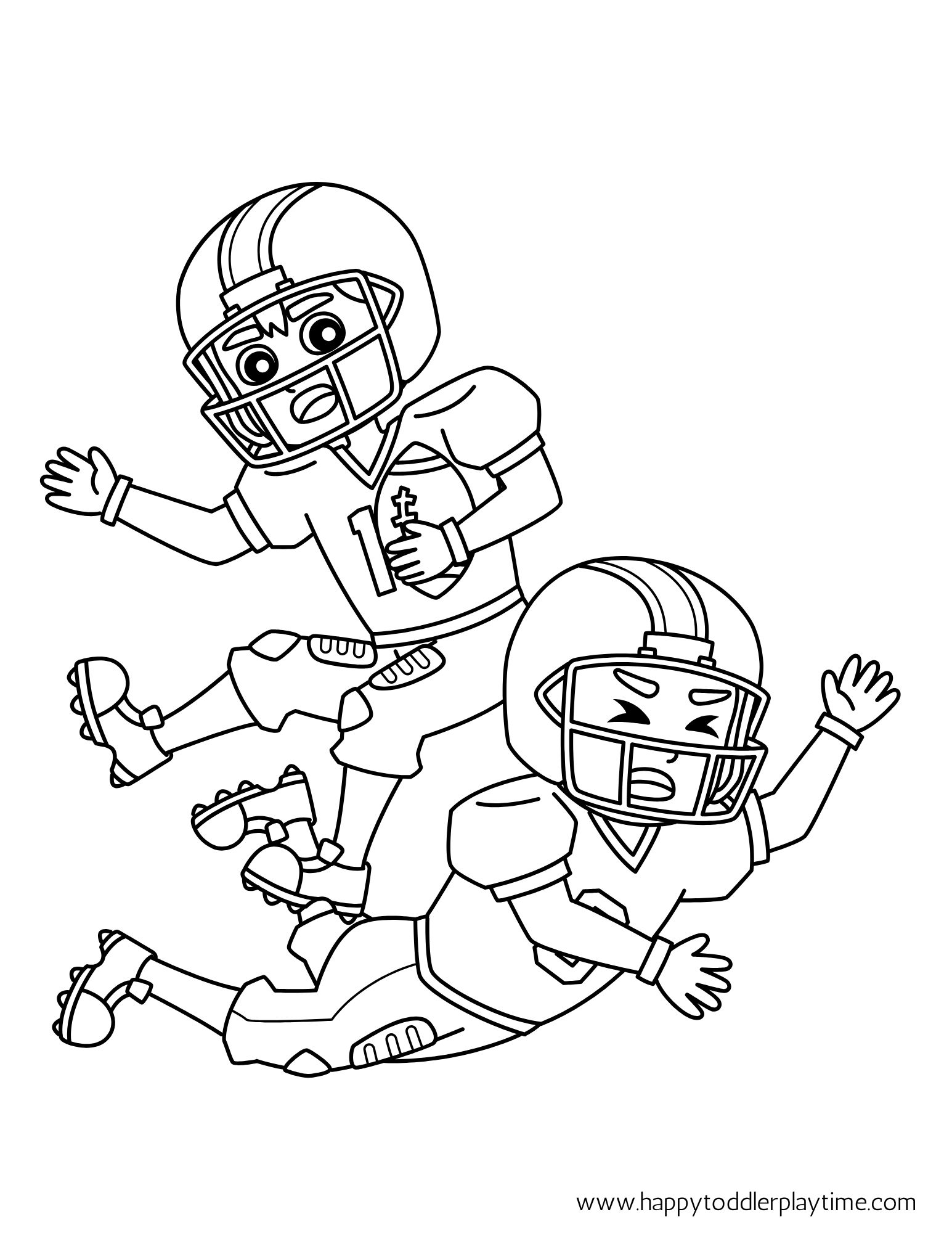 football free coloring pages