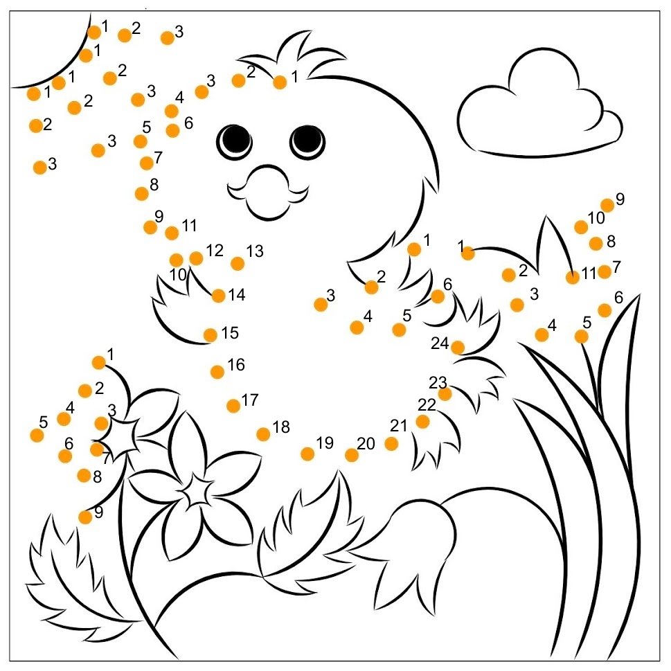 Nicole s Free Coloring Pages CONNECT THE DOTS 