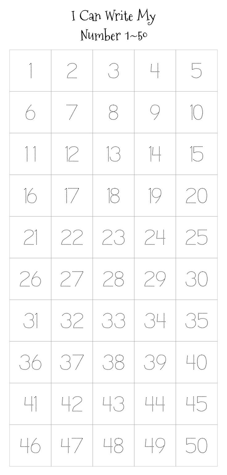 Number 1 50 Worksheet 12 Free PDF Printables Printablee Number 1 50 Worksheet 12 Free PDF Printables Printablee