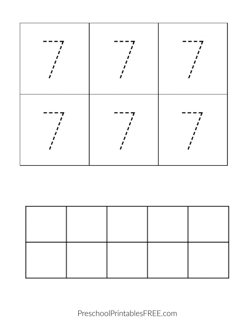 Number Tracing Worksheets free Printable Free Preschool Printables