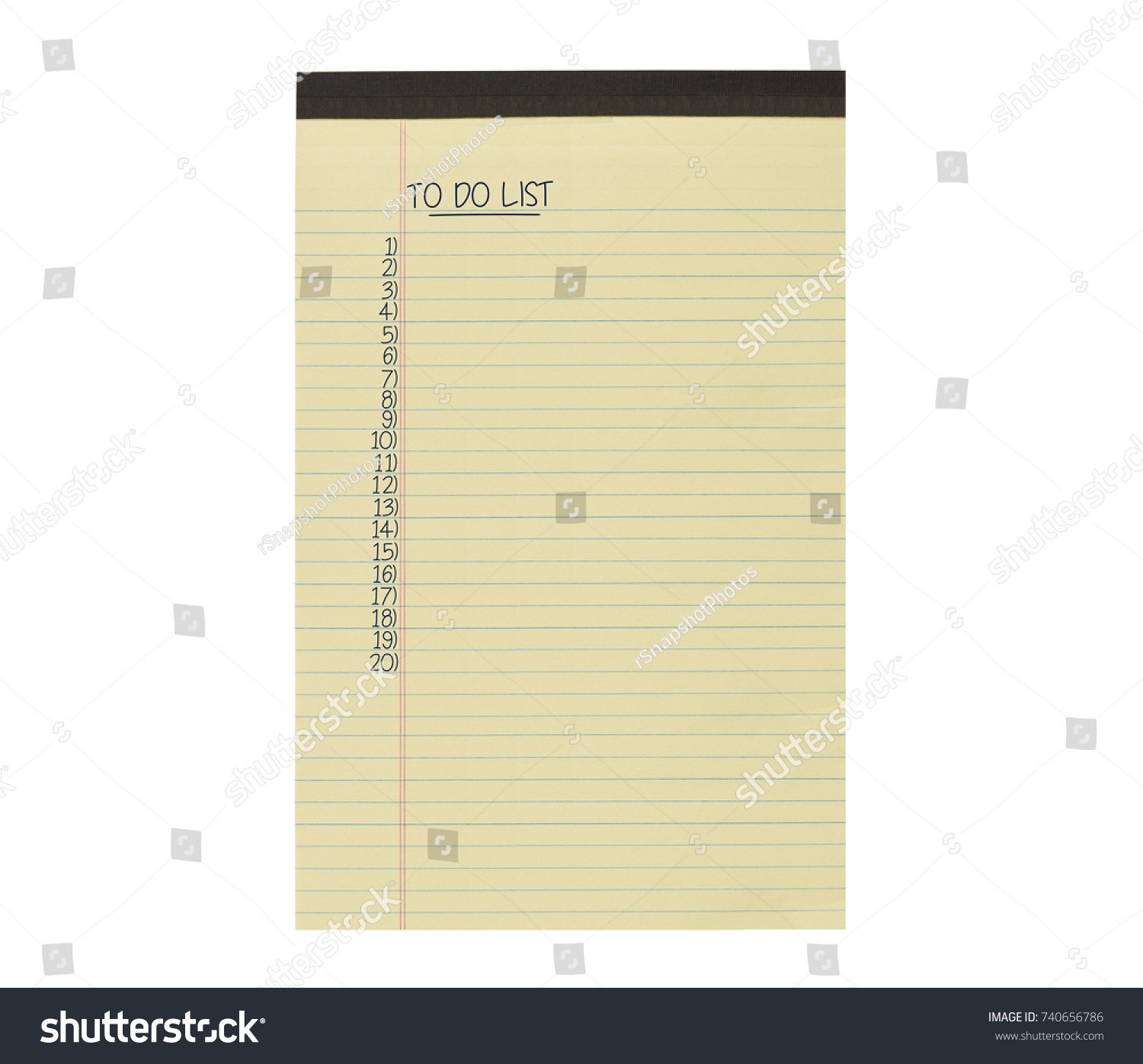 Numbered Do List Note Pad White Stock Photo 740656786 Shutterstock Numbered Do List Note Pad White Stock Photo 740656786 Shutterstock
