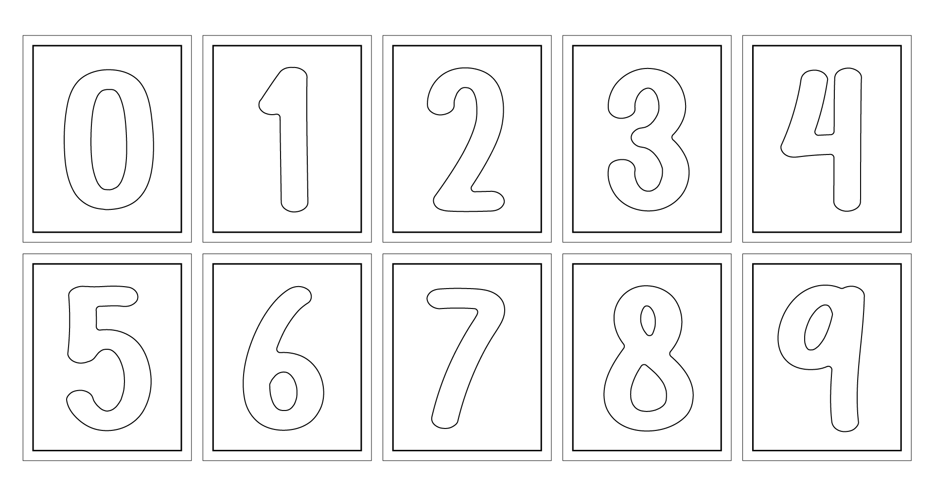 Numbers 1 20 10 Free PDF Printables Printablee