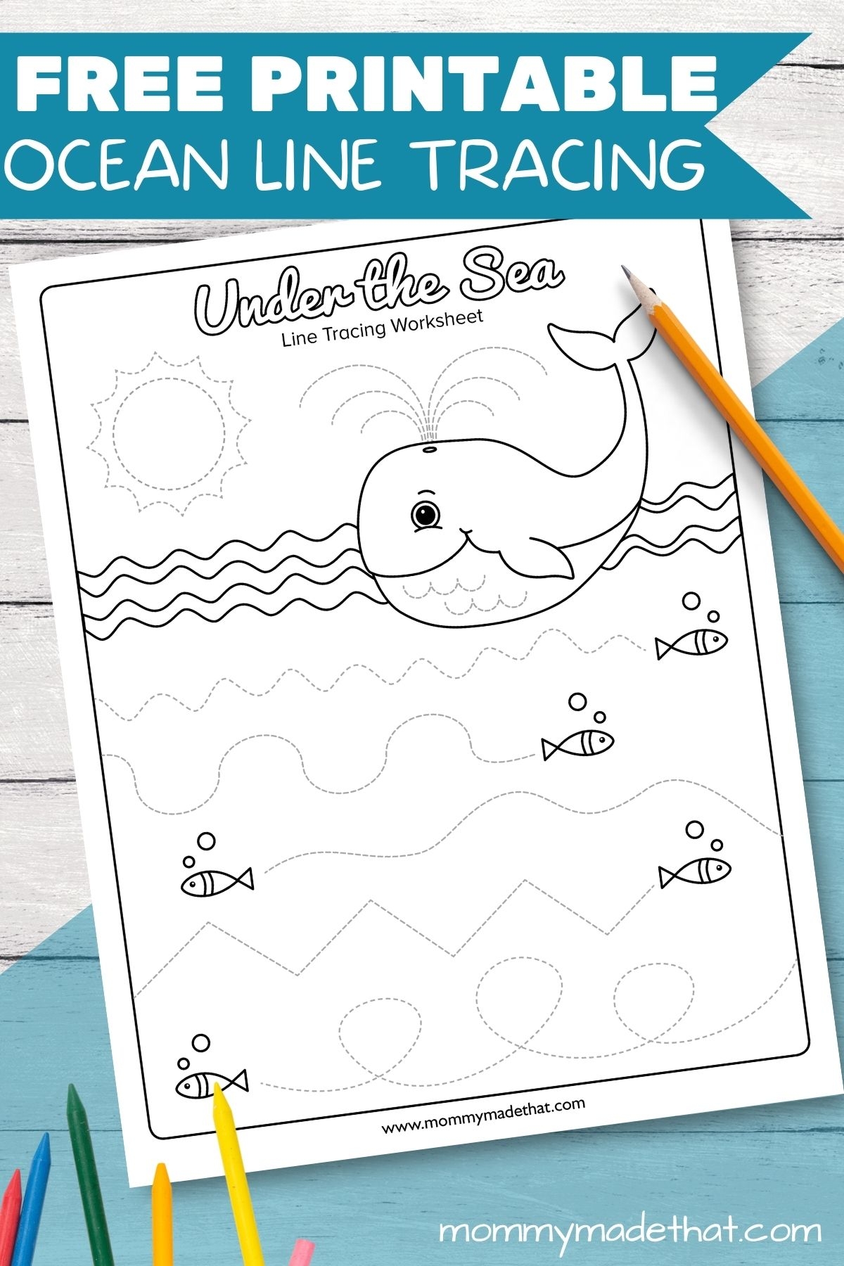 line tracing worksheets