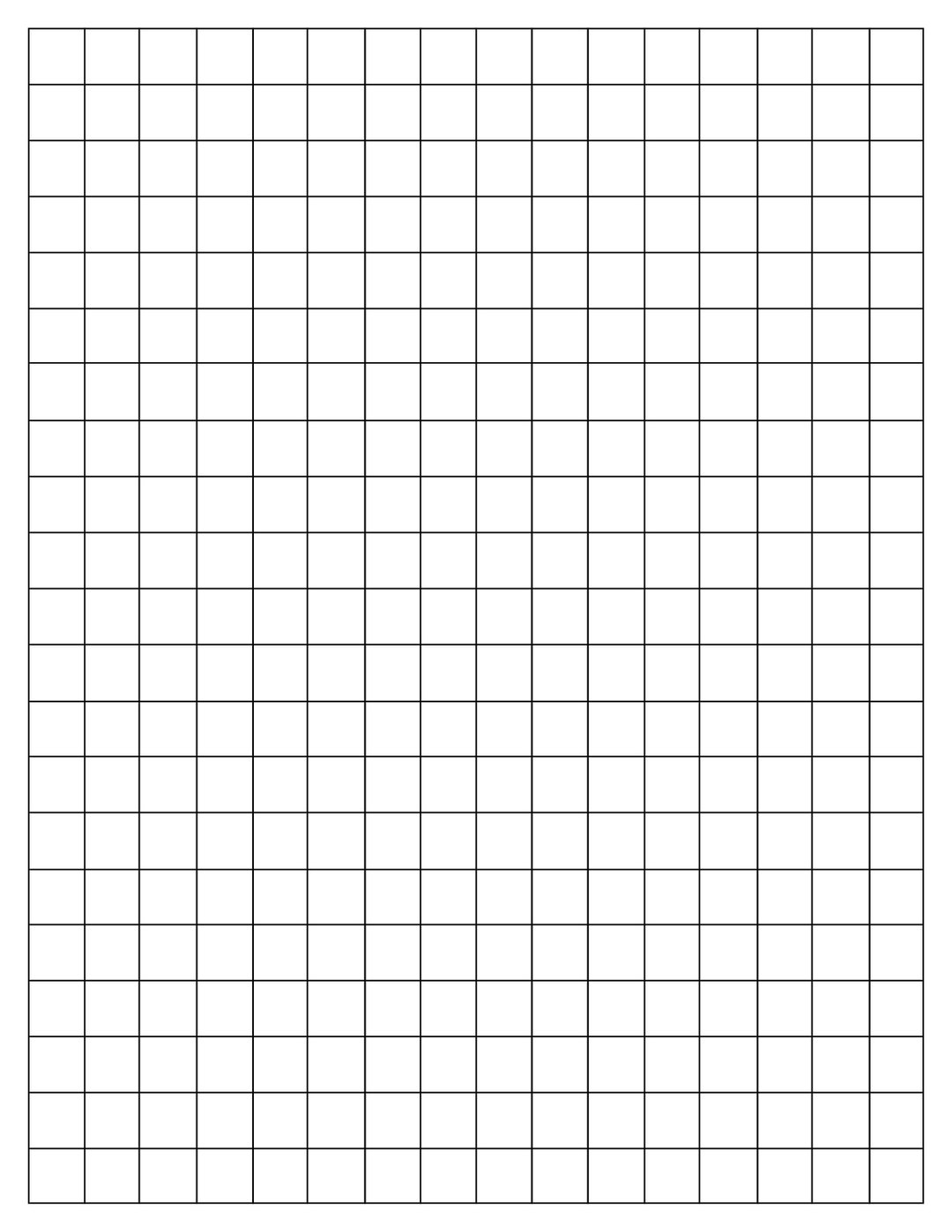 One half Inch Graph Paper Etsy
