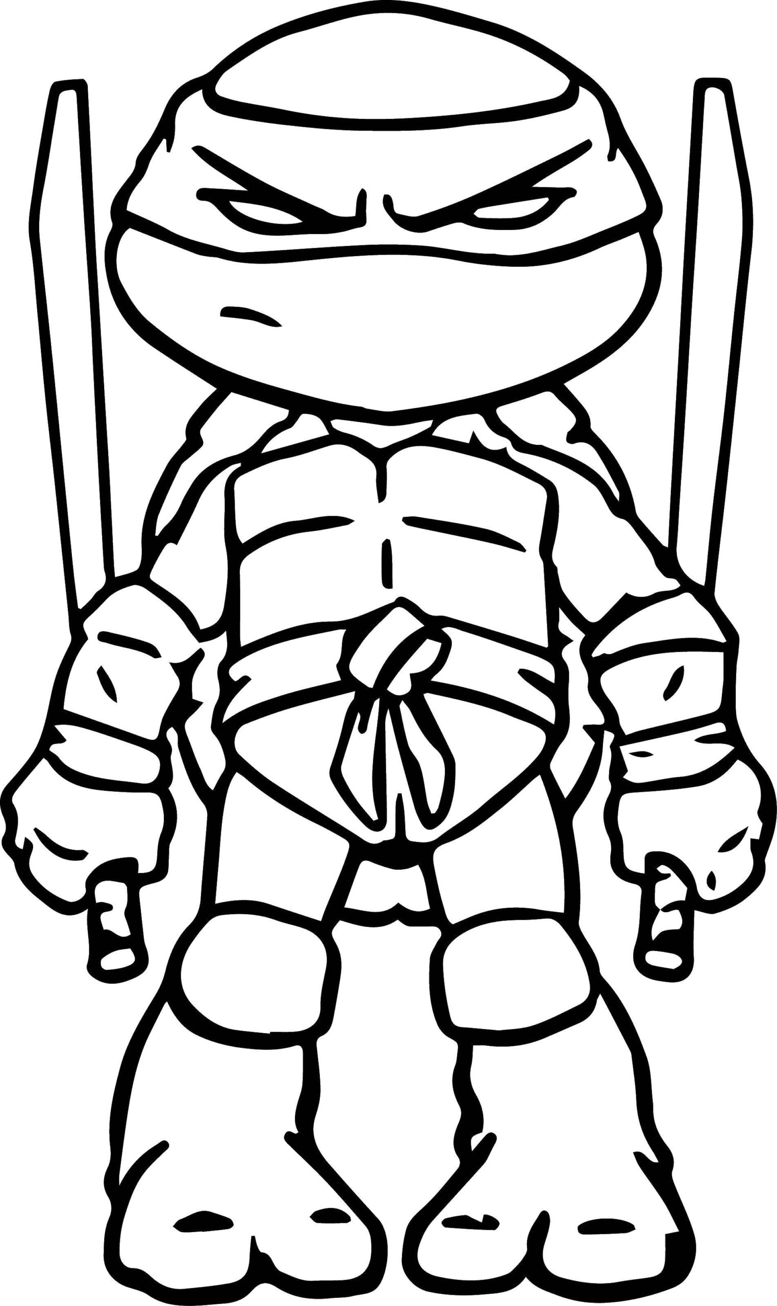 teenage mutant ninja turtles leonardo coloring pages
