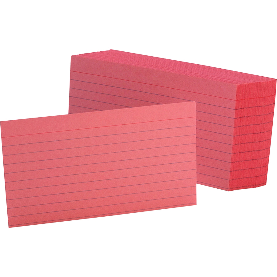 Oxford Colored Ruled Index Cards 100 Sheets Front Ruling Surface Index Card 3 X 5 Sheet Size Cherry Paper Durable 100 Pack Muncie Office City Oxford Colored Ruled Index Cards 100 Sheets Front Ruling Surface Index Card 3 X 5 Sheet Size Cherry Paper Durable 100 Pack Muncie Office City