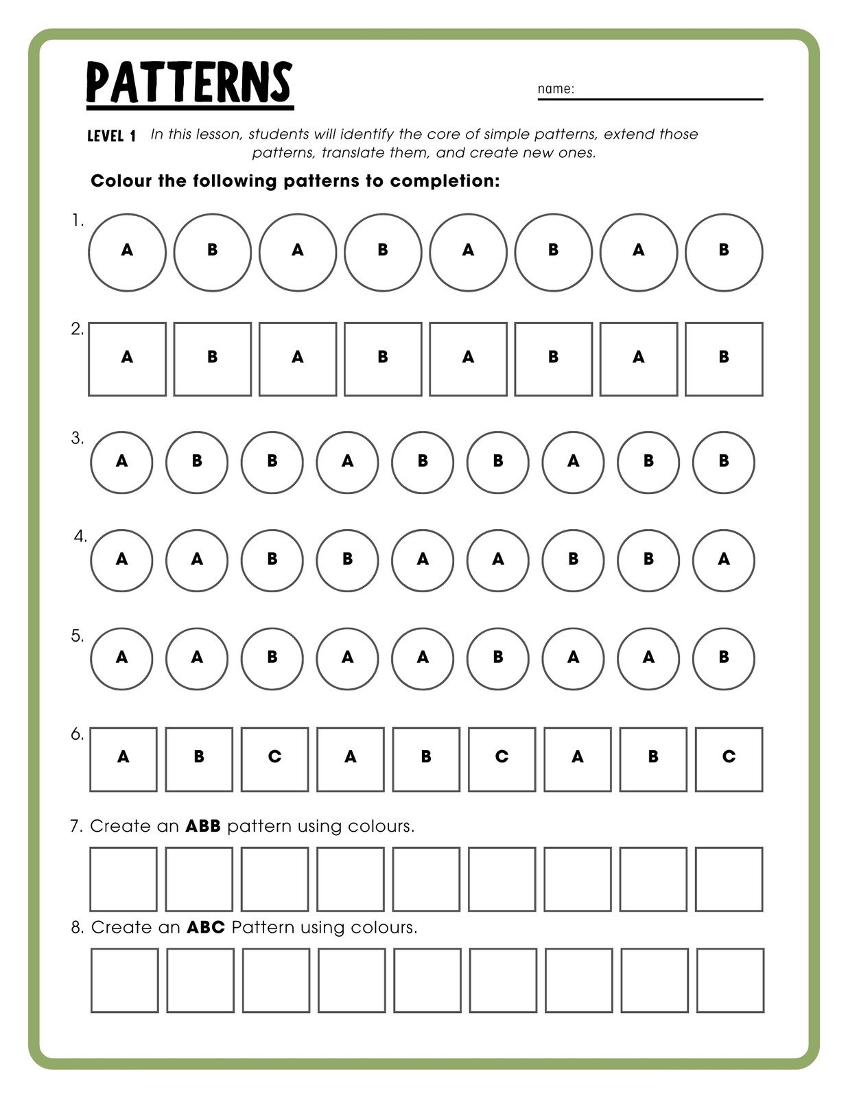 Page 6 Free 1st Grade Math Worksheet Templates To Customize Canva