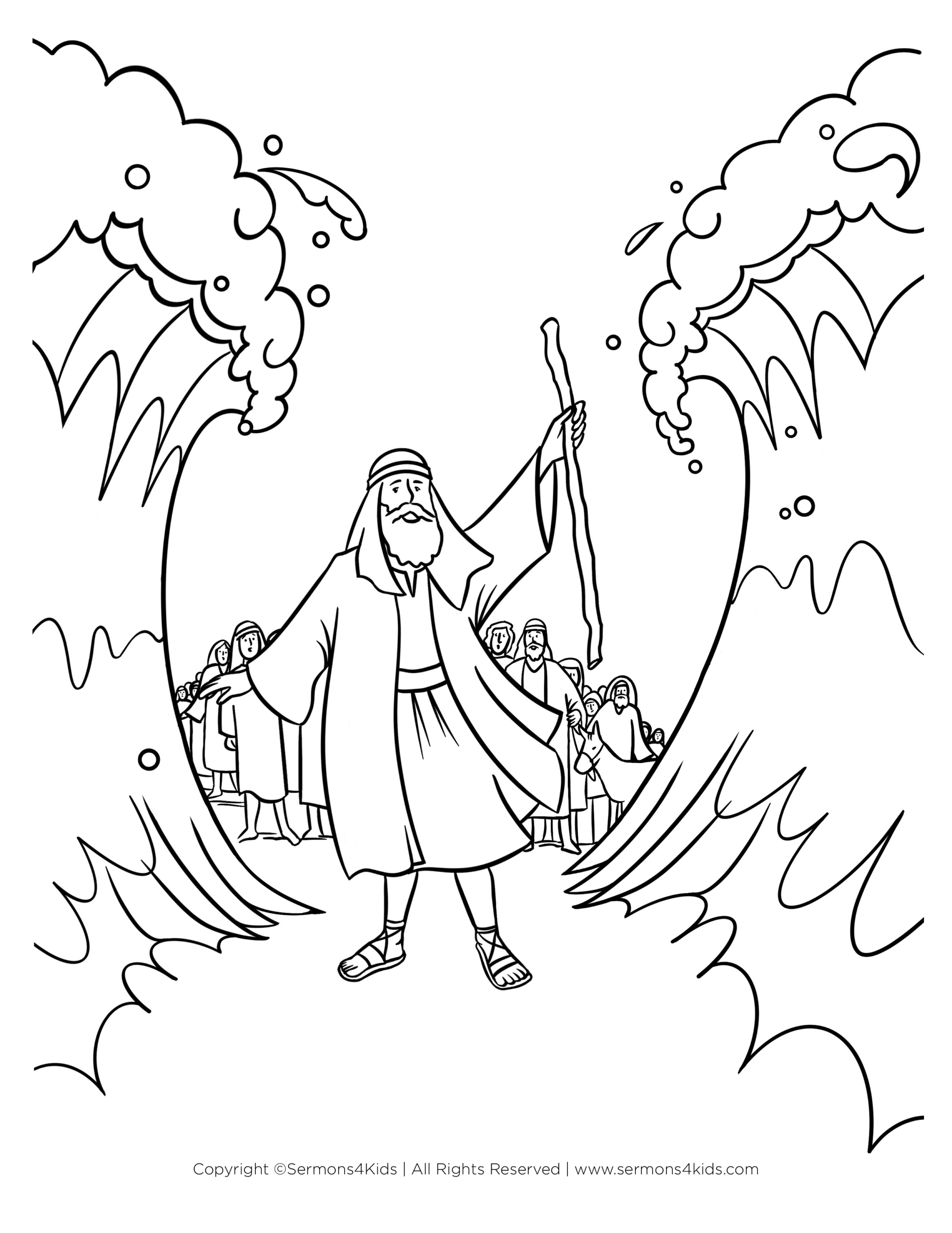 Parting The Red Sea Children s Sermons From Sermons4Kids Sermo 