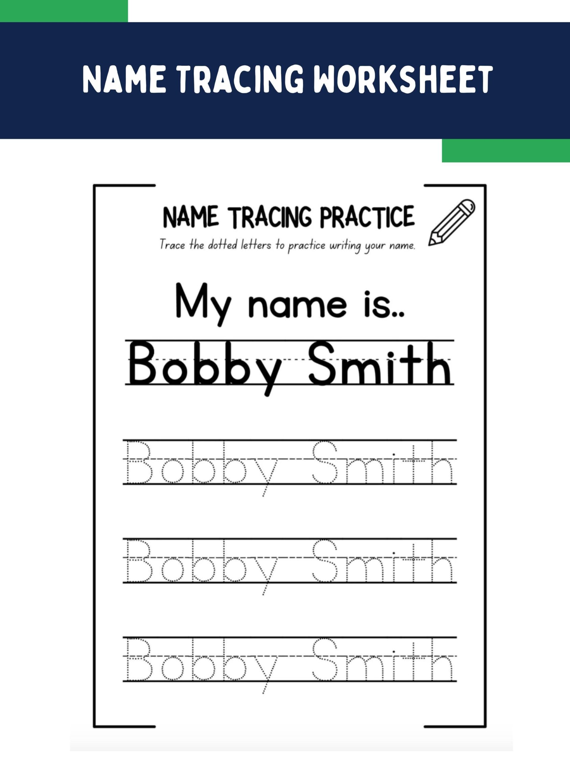 name writing practice