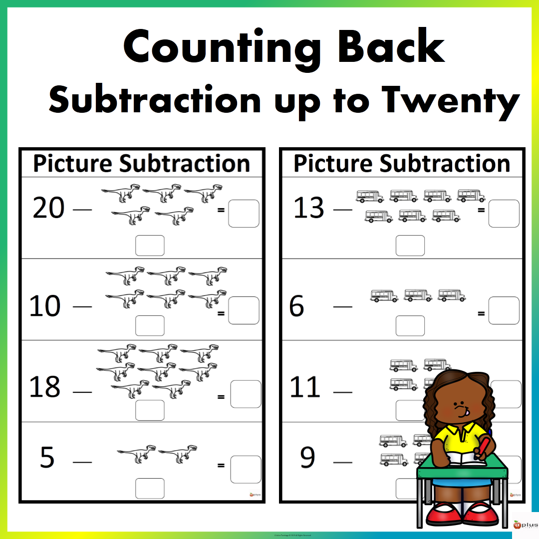 Picture Subtraction Counting Back Made By Teachers