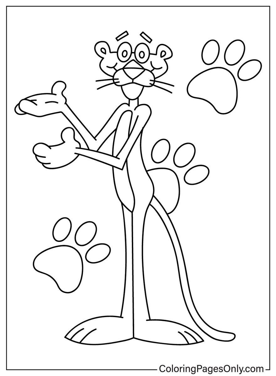 Pink Panther Coloring Pages Download And Print Free Coloring Pages At Https t co q7CJUnWIMA PinkPanther cartoon Coloringpagesonly Coloringpages ColoringBook art sketch drawing draw illustration Coloring trend Trending Twitter TwitterX