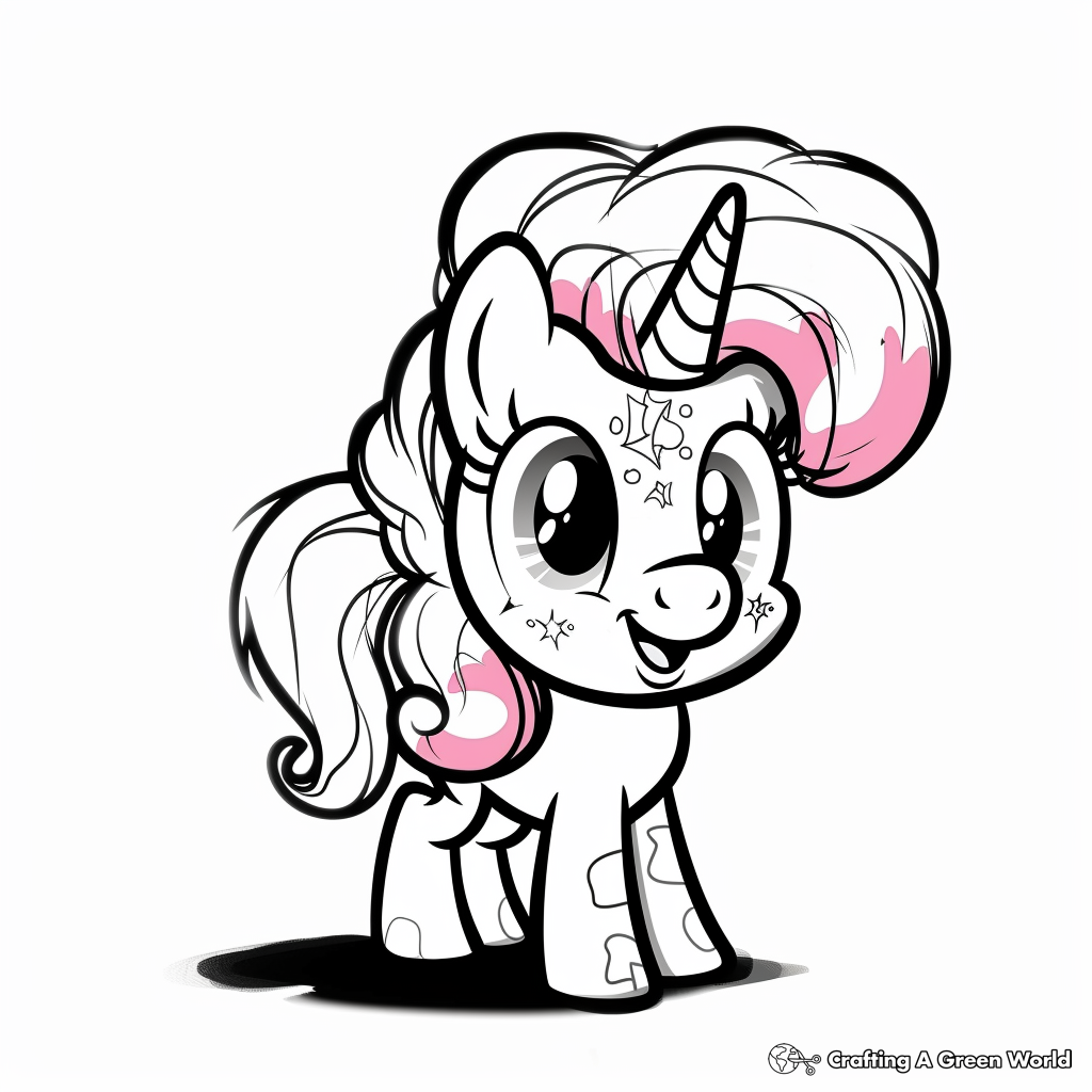 Pinkie Pie Coloring Pages Free Printable 
