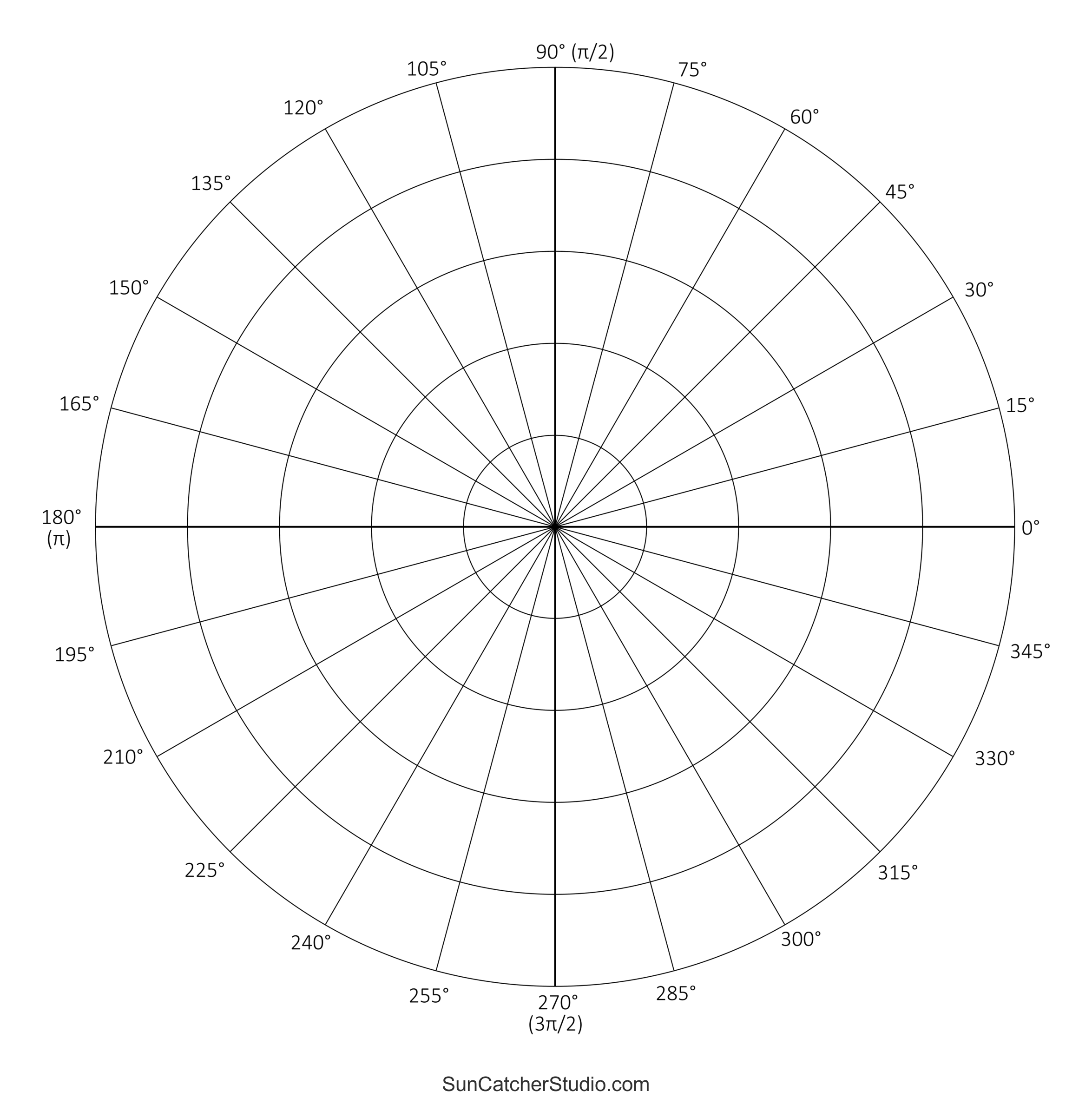 Polar Graph Paper Printable PDF With Radians And Degrees Free Printables Lettering SVG Files Tools Apps Polar Graph Paper Printable PDF With Radians And Degrees Free Printables Lettering SVG Files Tools Apps