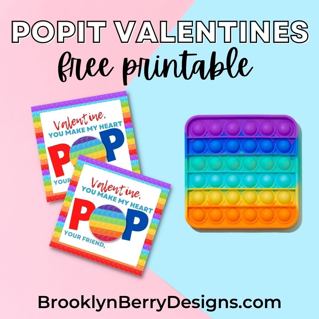 Pop It Printable Valentine Cards Brooklyn Berry Designs Pop It Printable Valentine Cards Brooklyn Berry Designs
