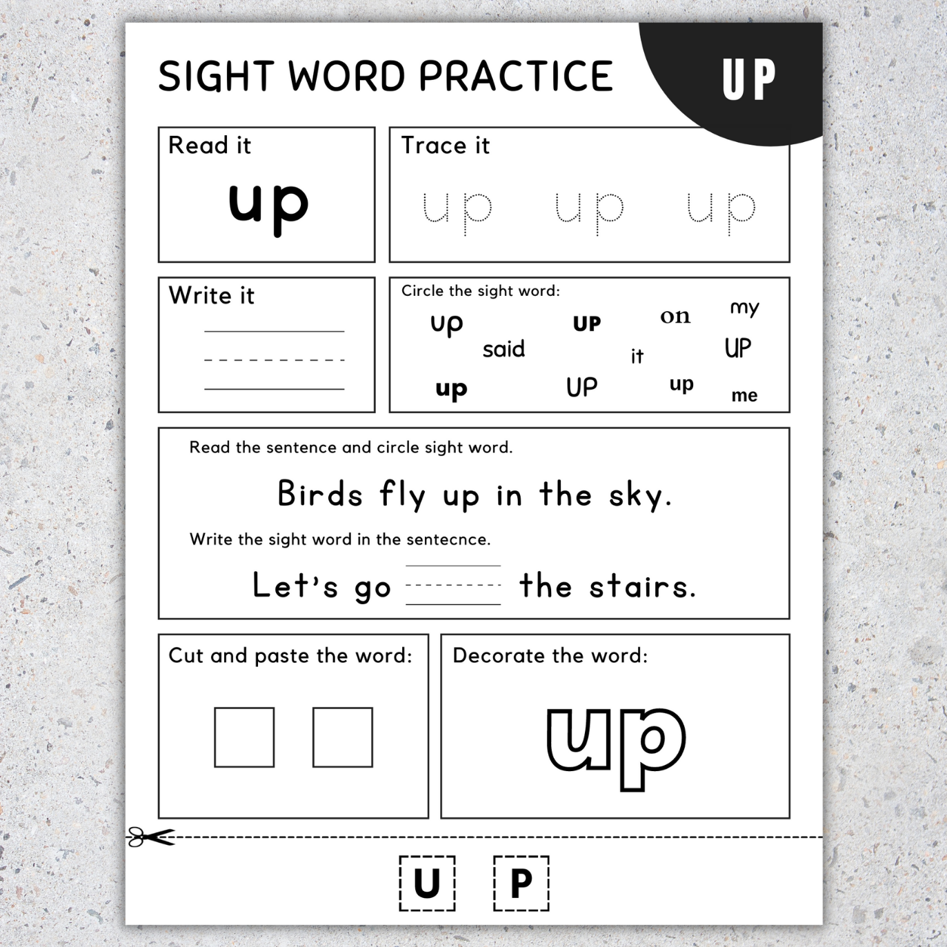 Pre primer Sight Words Pre K Sight Words Worksheets NO Prep SET 1 Made By Teachers Pre primer Sight Words Pre K Sight Words Worksheets NO Prep SET 1 Made By Teachers