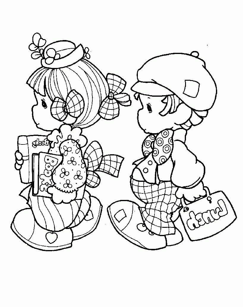 precious moments coloring pictures