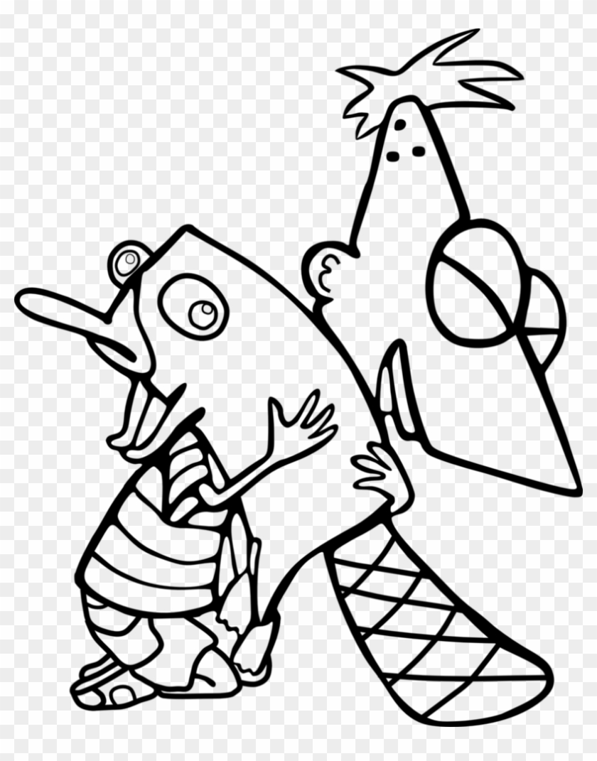 Premium Christmas Perry The Platypus Coloring Pages Premium Christmas Perry The Platypus Coloring Pages Free Transparent PNG Clipart Images Download