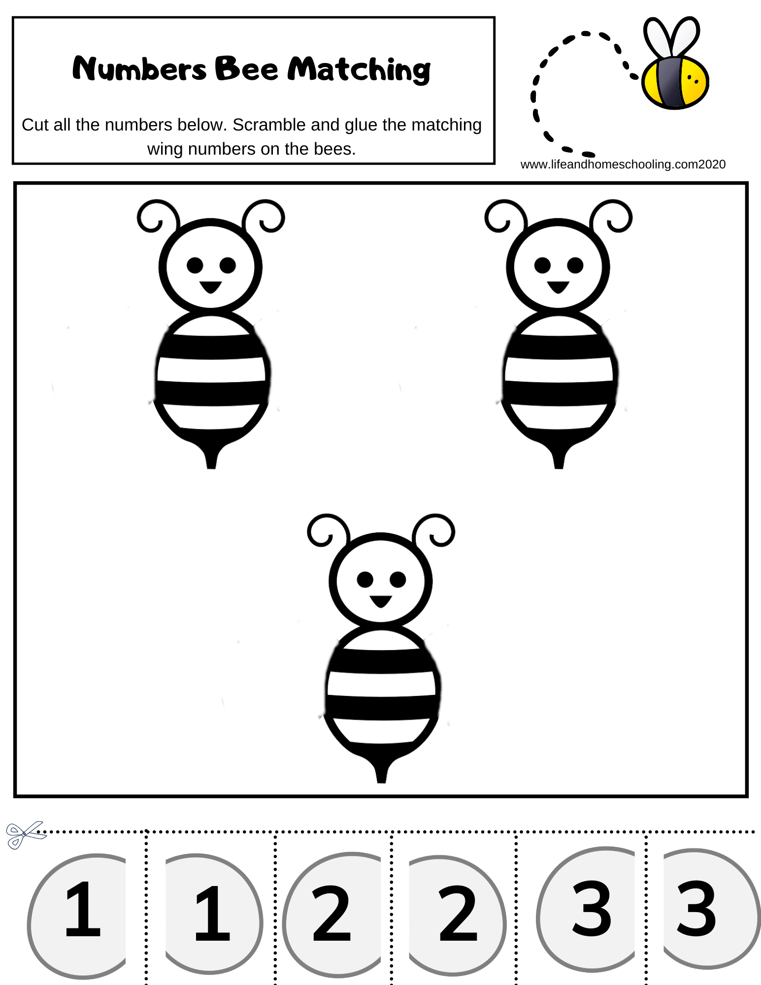 matching activity sheets for preschoolers