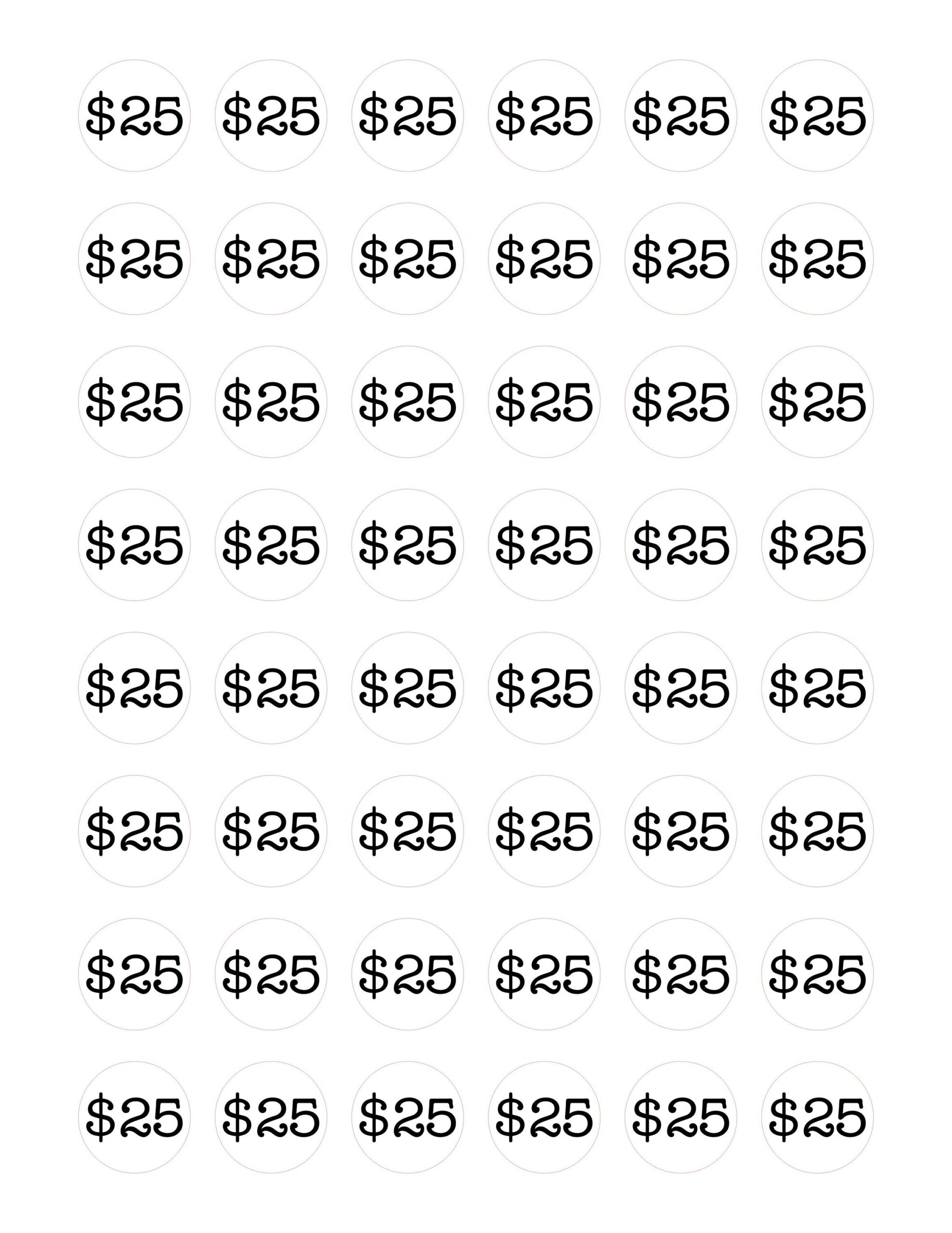 Price Stickers To Cut On Silhouette Cameo cricut Machine 25 Dollar 1 inch Circles Etsy Price Stickers To Cut On Silhouette Cameo cricut Machine 25 Dollar 1 inch Circles Etsy