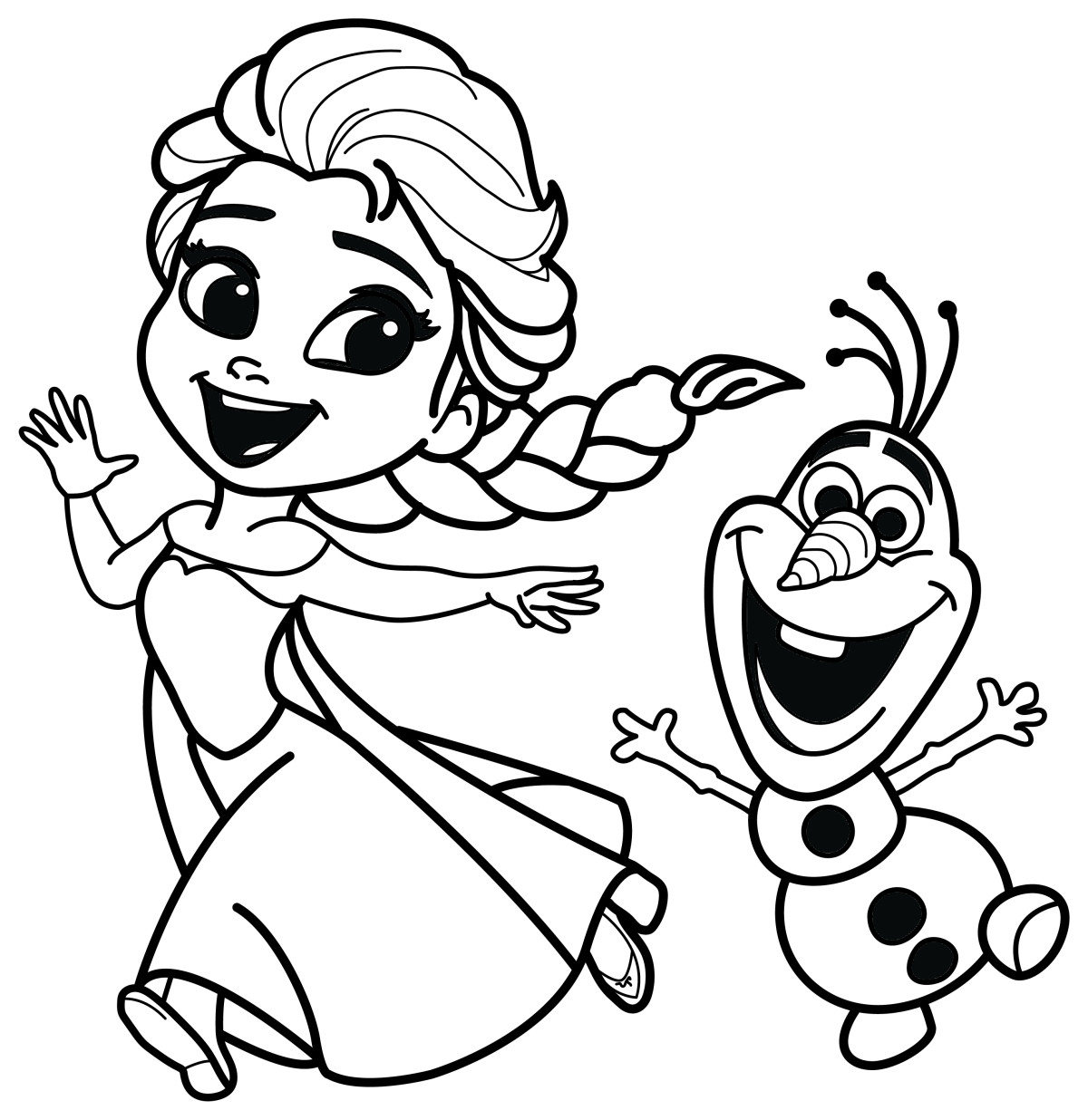 olaf frozen pictures to color