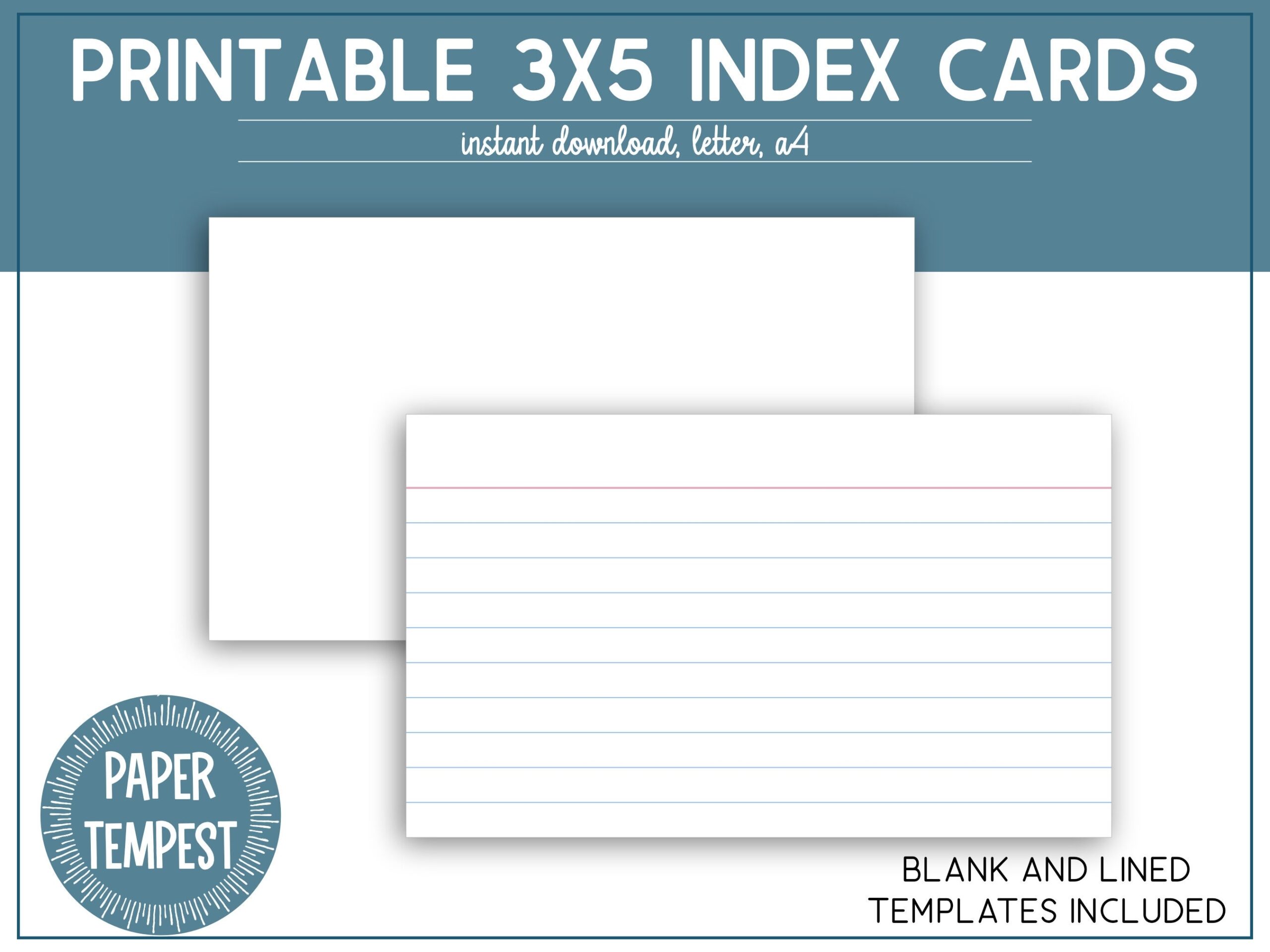 Printable 3x5 Index Cards Printable Lined Index Cards Unruled Blank Notecards Index Cards Template Flash Cards Recipe Cards Etsy Printable 3x5 Index Cards Printable Lined Index Cards Unruled Blank Notecards Index Cards Template Flash Cards Recipe Cards Etsy