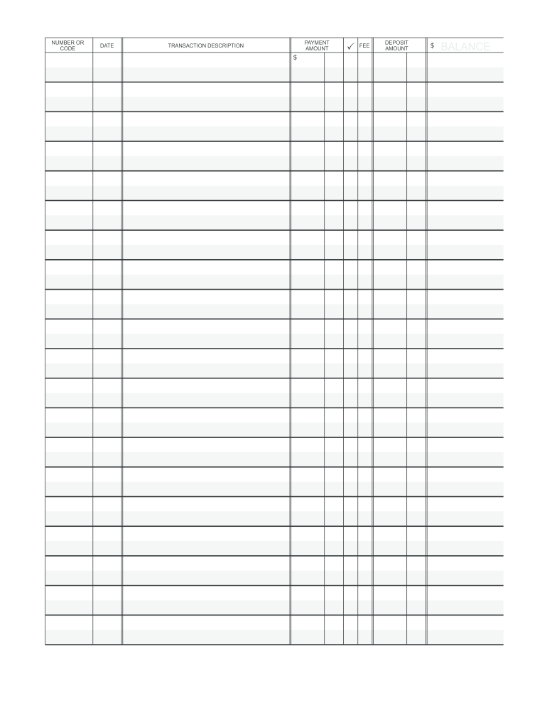 Printable Check Register Fill Online Printable Fillable Blank Worksheets Library