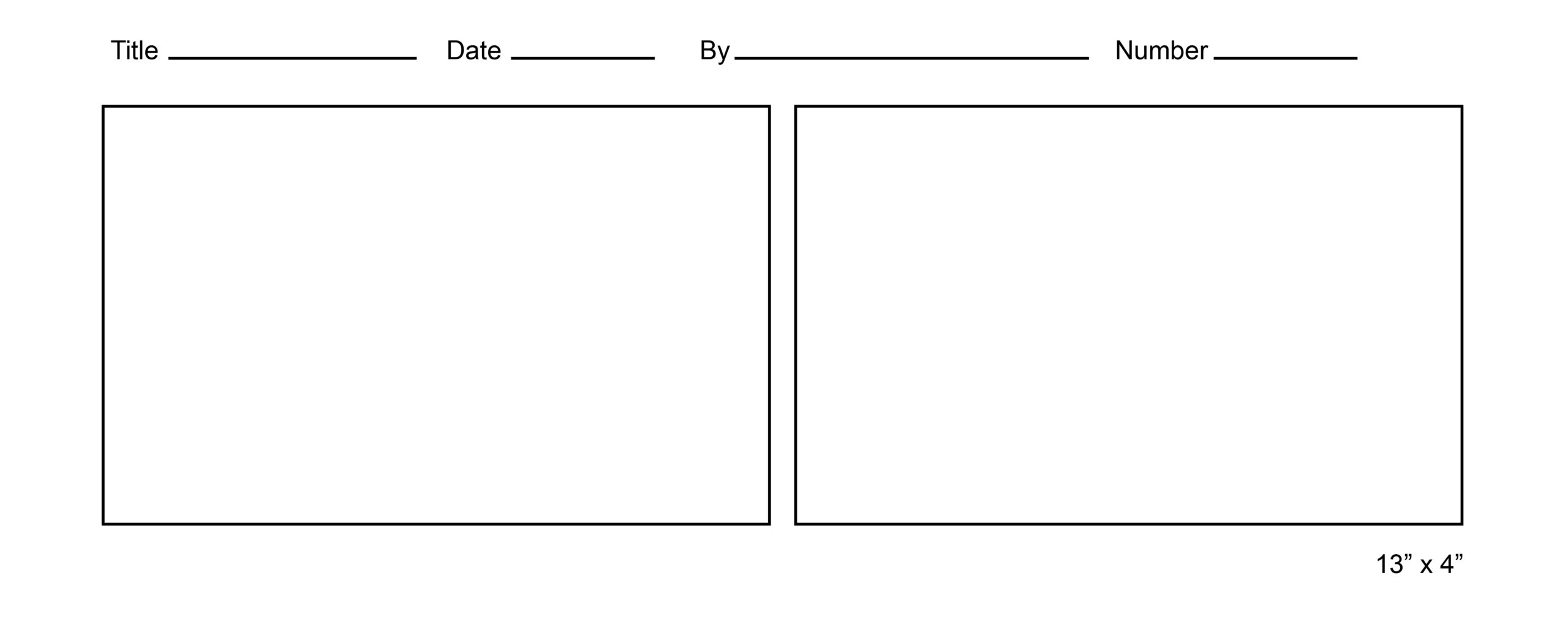 Printable Comic Strip Template Printable Comic Strip Template