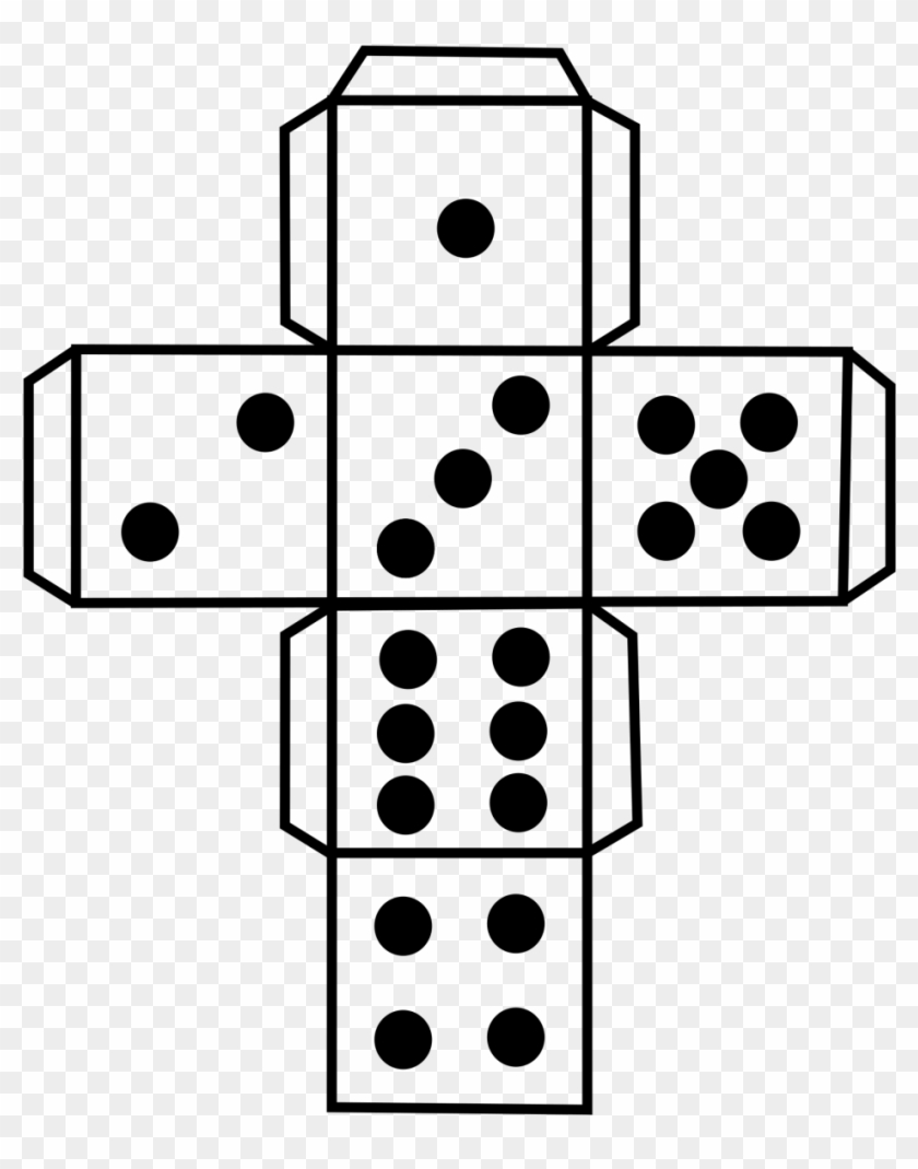 template for a dice template for a dice