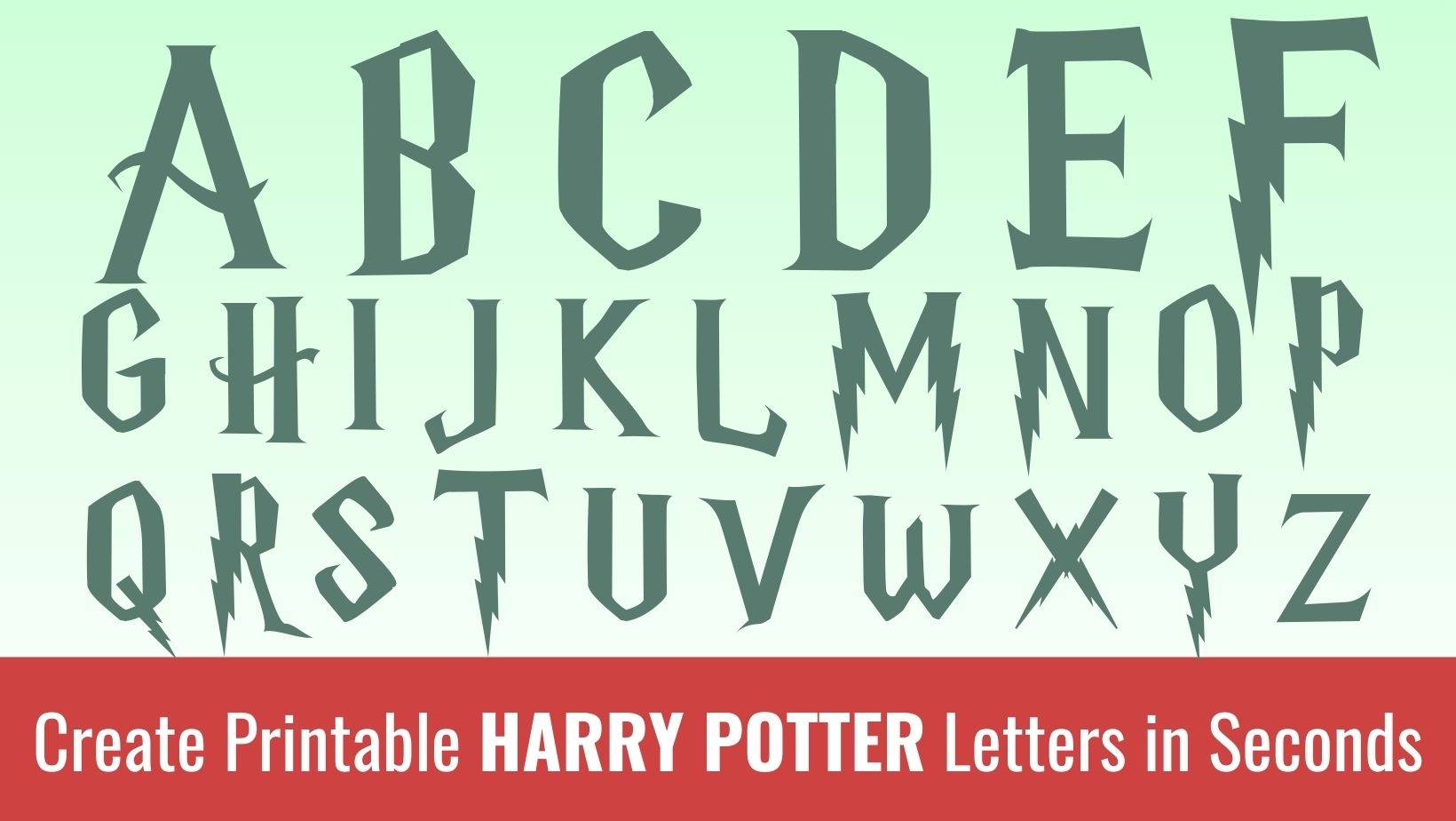 harry potter printable letter harry potter printable letter