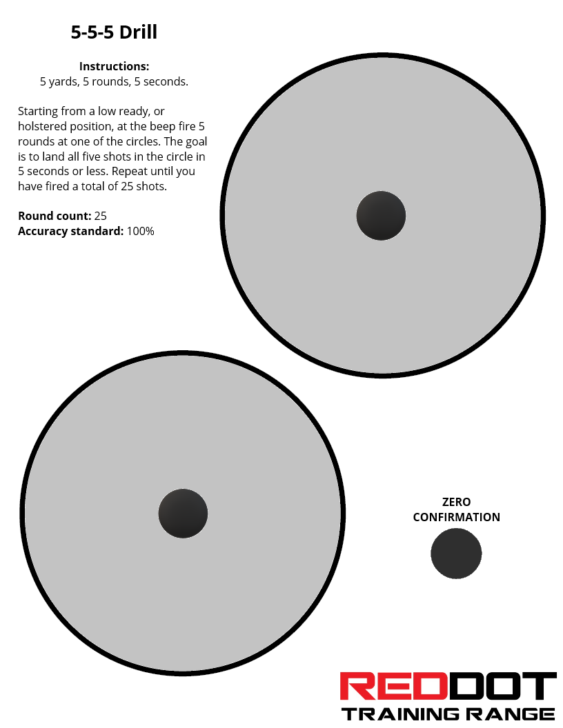 Printable Training Targets Red Dot Training Range Printable Training Targets Red Dot Training Range